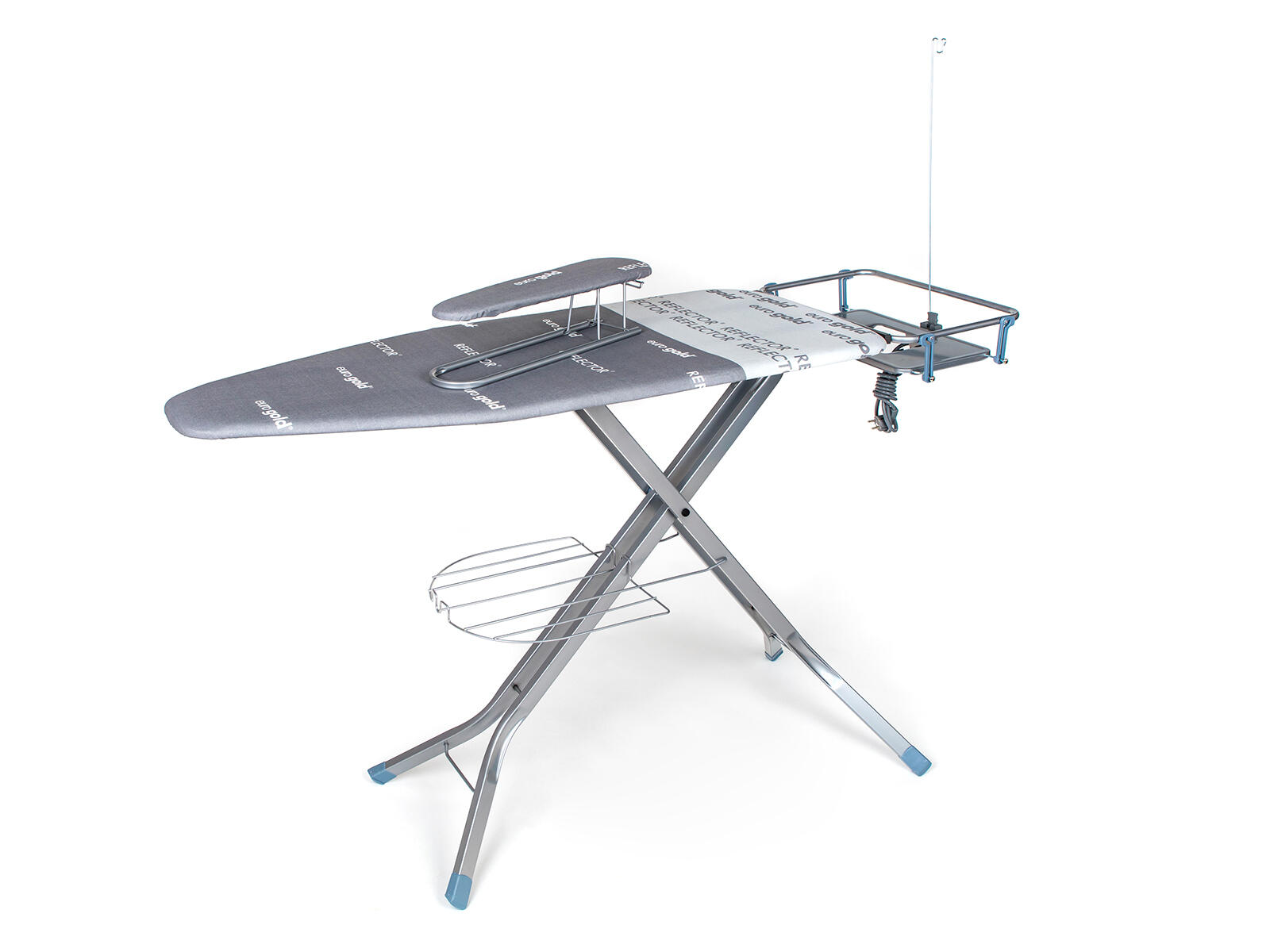 prkno žehlicí PROFESSIONAL 130x48cm BA, kov STŘ,se zásuvkou+rukávník