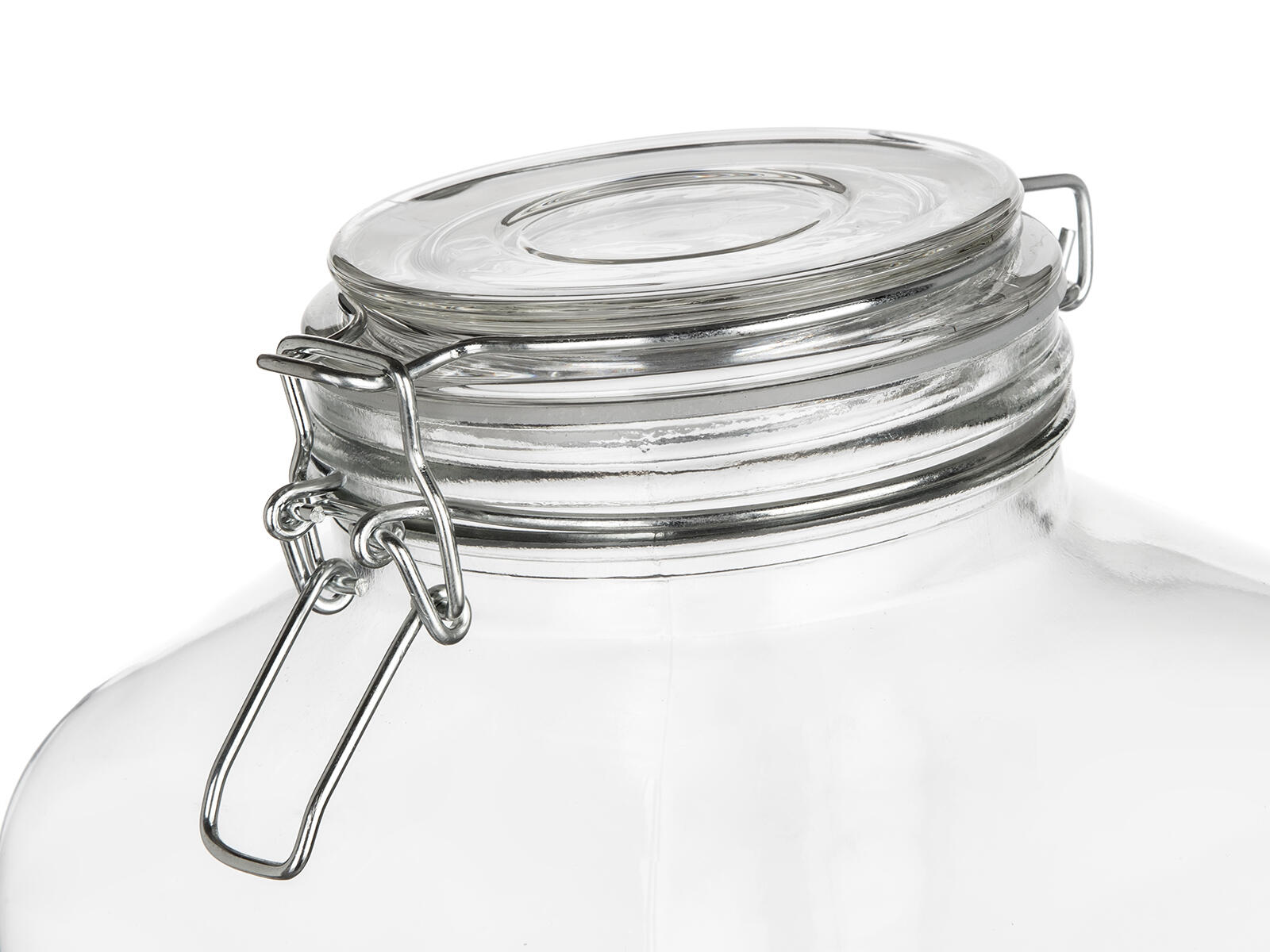 dóza hermetická hranatá 5000ml skl. s patent.uzávěrem EREA
