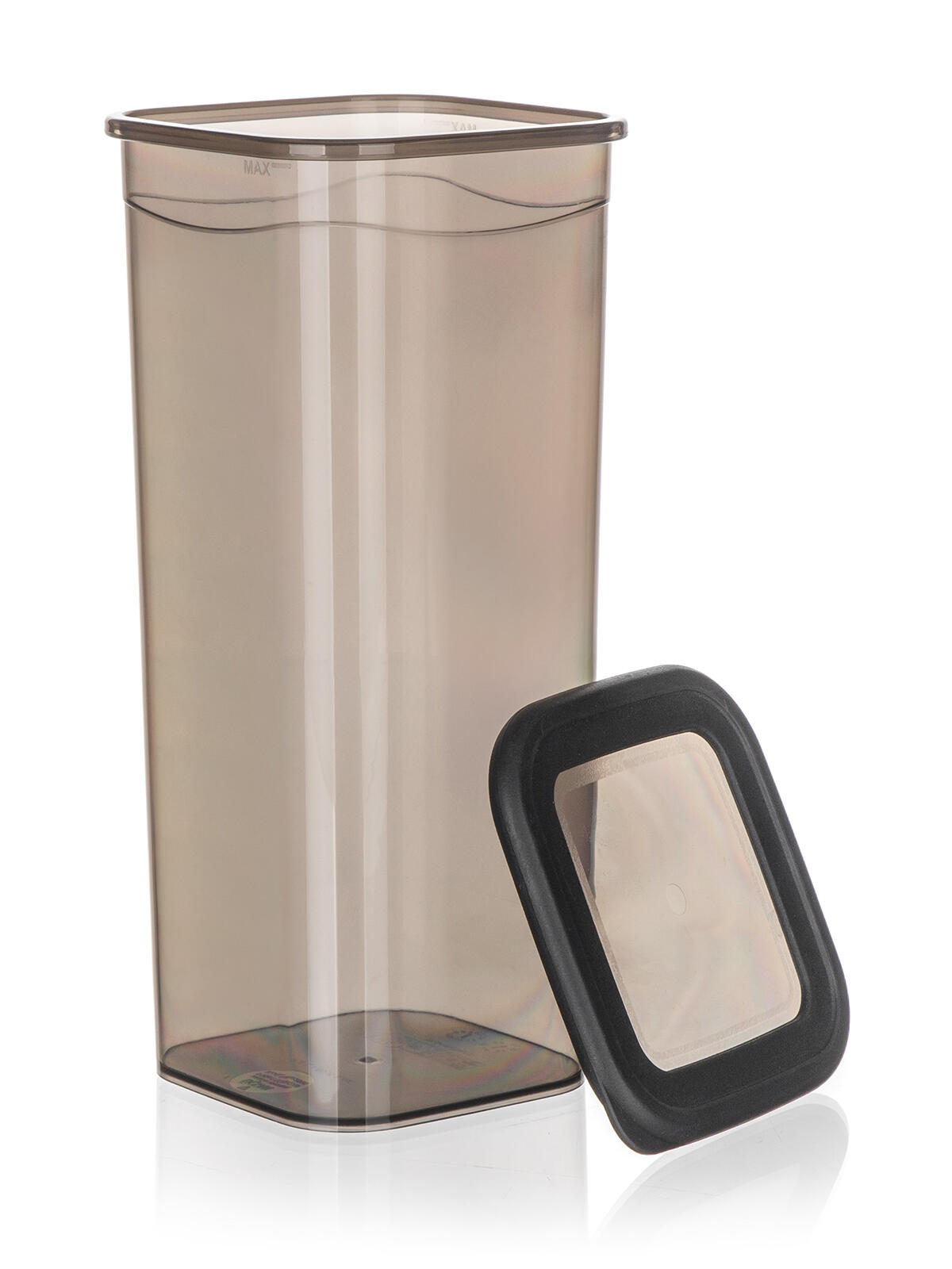 dóza LISSA čtvercová 1,8l (11x11x23cm) PH KOUŘ