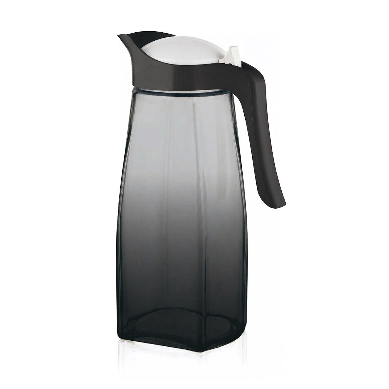 džbán skleněný DARA 1500ml ČER, PH víčko BÍ/ČER 0.01 Kg MTA MAXMIX Sklad14 287272 8591022617410