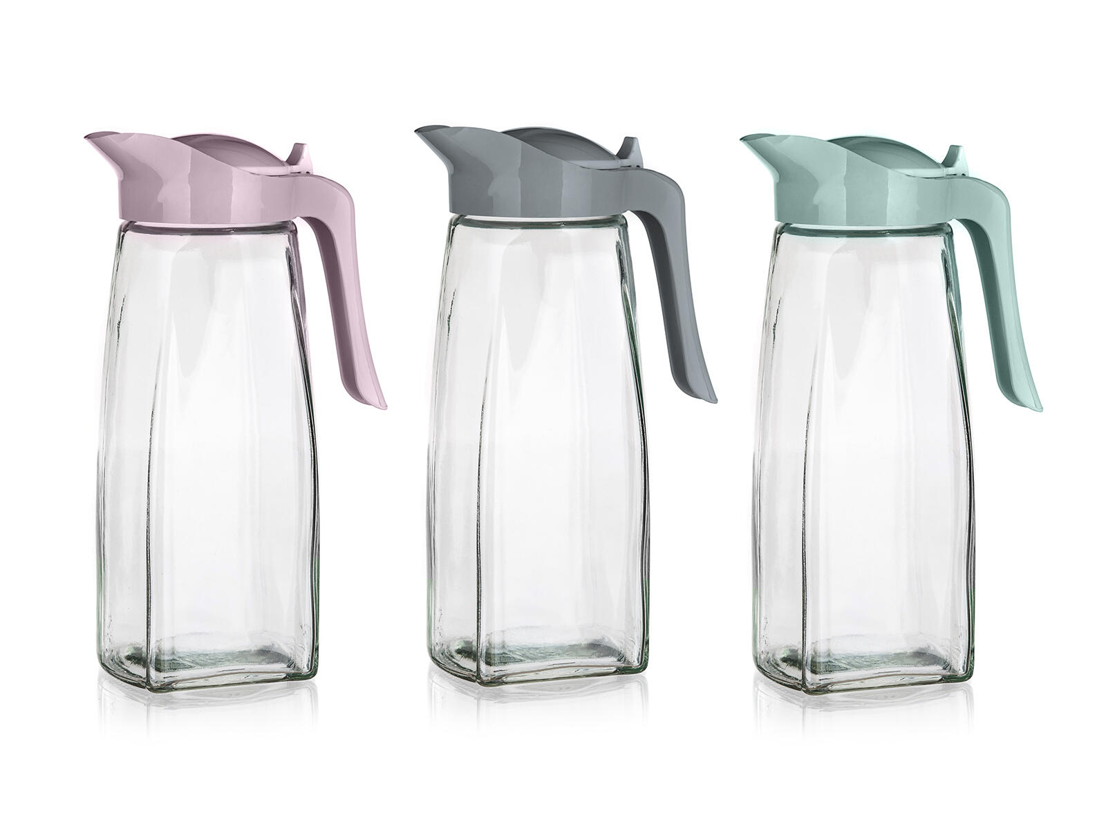 džbán skleněný DARA 1500ml PH víčko mix barev 0.01 Kg MTA MAXMIX Sklad14 287272