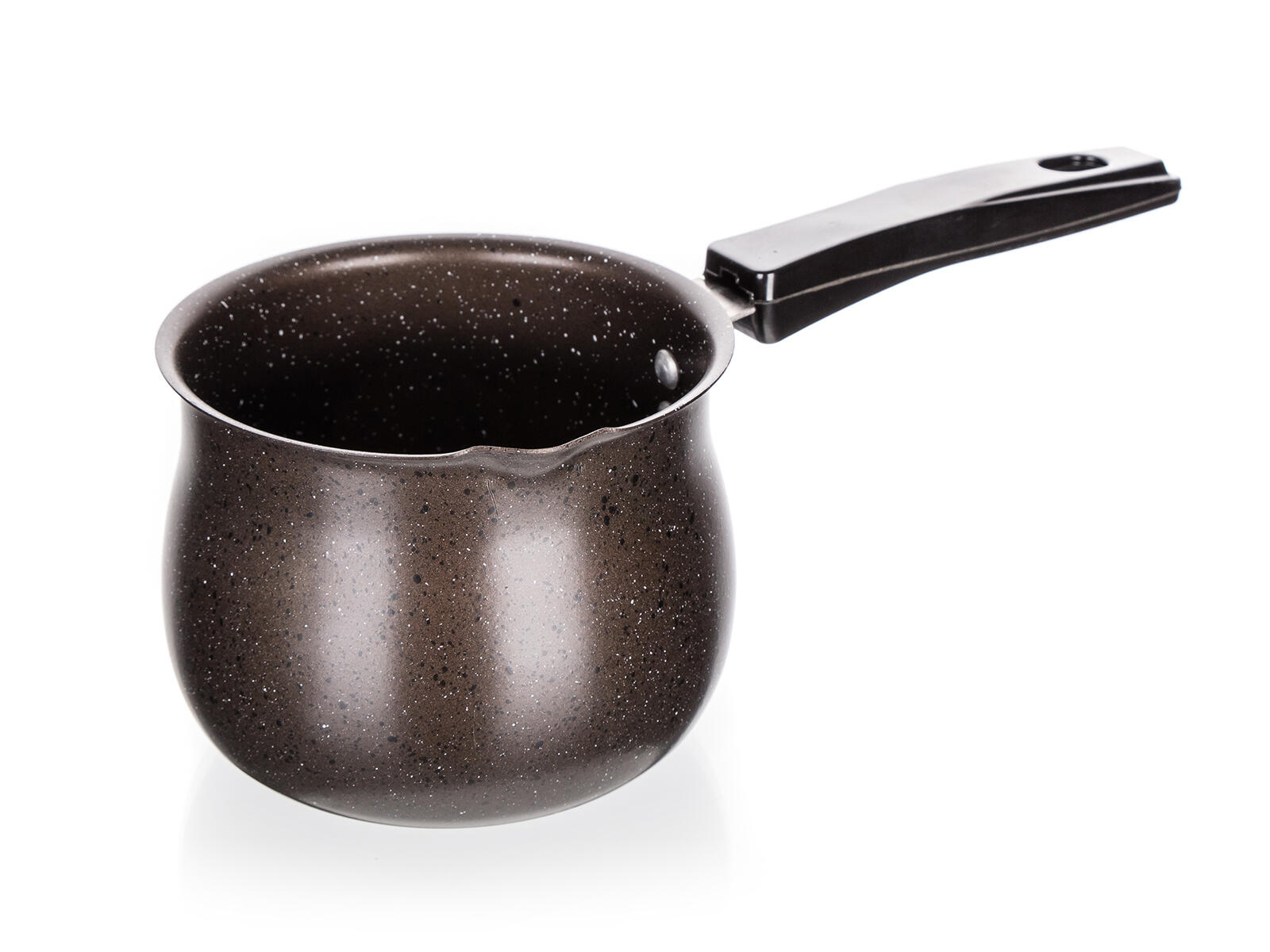 džezva 0,38l nepřiln.povrch GRANITE Brown 0.14 Kg MTA MAXMIX Sklad14 287274