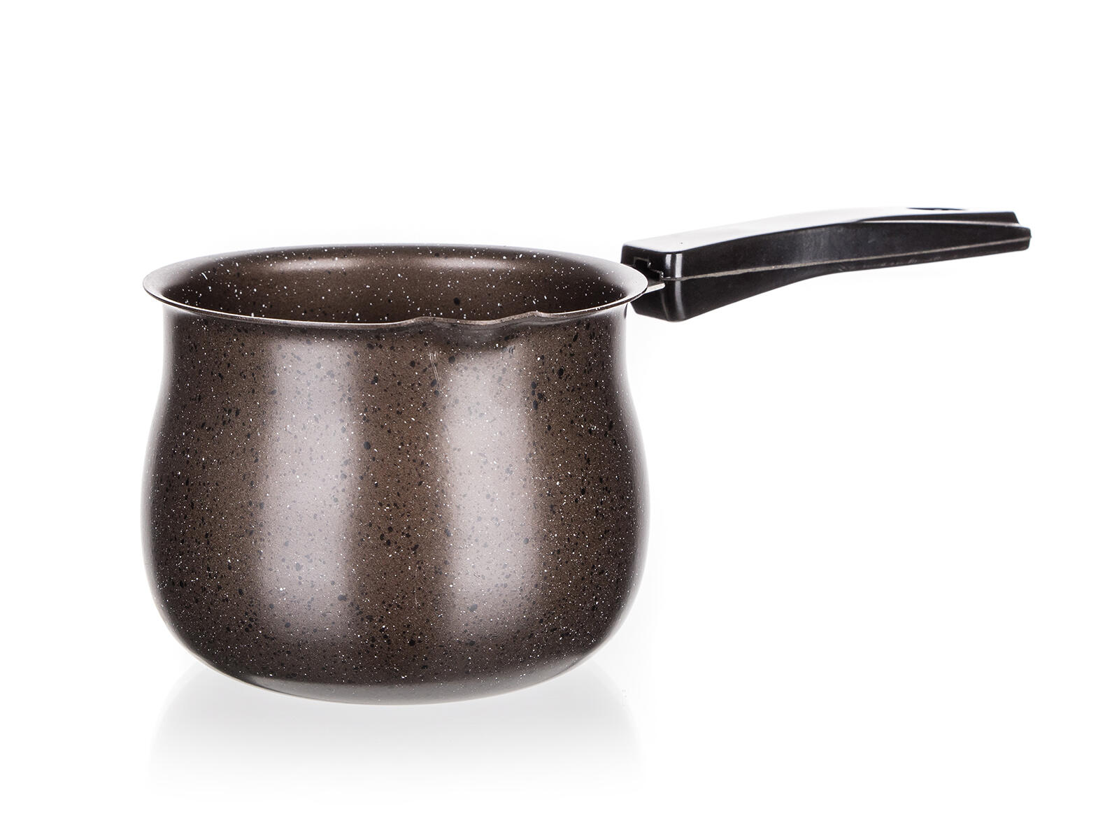 džezva 0,38l nepřiln.povrch GRANITE Brown 0.14 Kg MTA MAXMIX Sklad14 287274