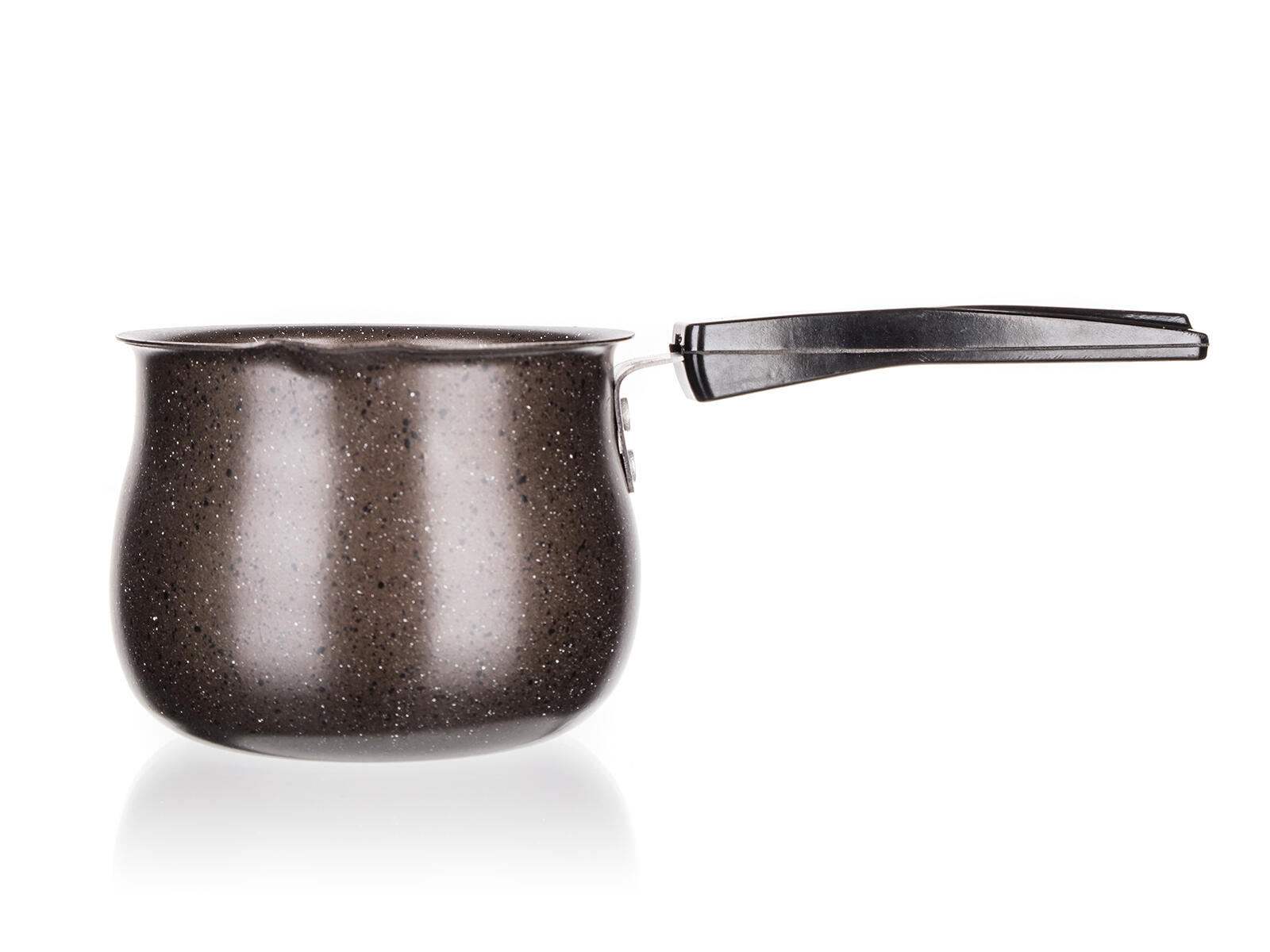 džezva 0,38l nepřiln.povrch GRANITE Brown 0.14 Kg MTA MAXMIX Sklad14 287274