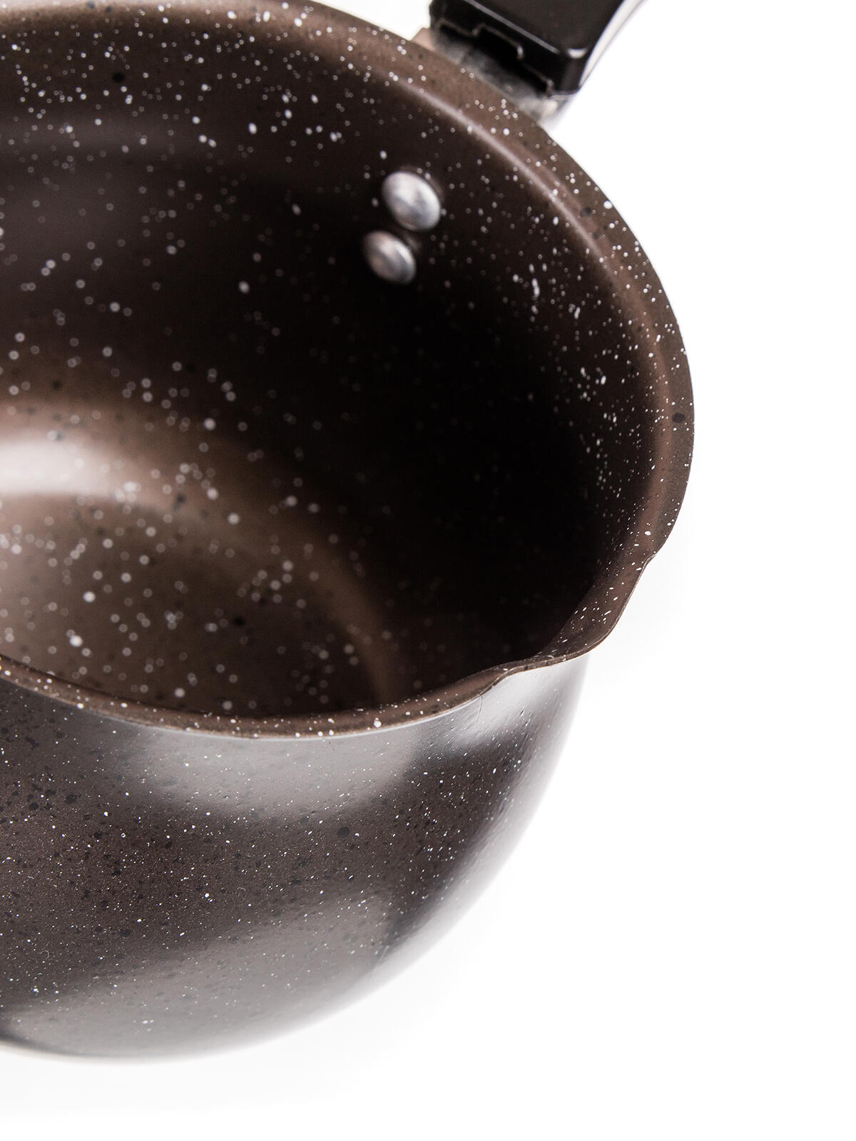 džezva 0,38l nepřiln.povrch GRANITE Brown 0.14 Kg MTA MAXMIX Sklad14 287274