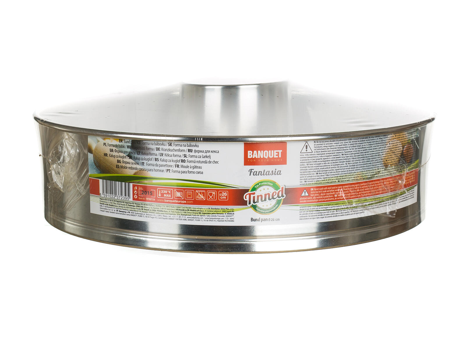 forma na dort/bábovku 26cm FANTASIA pocín. 0.52 Kg MTA MAXMIX Sklad14 287285