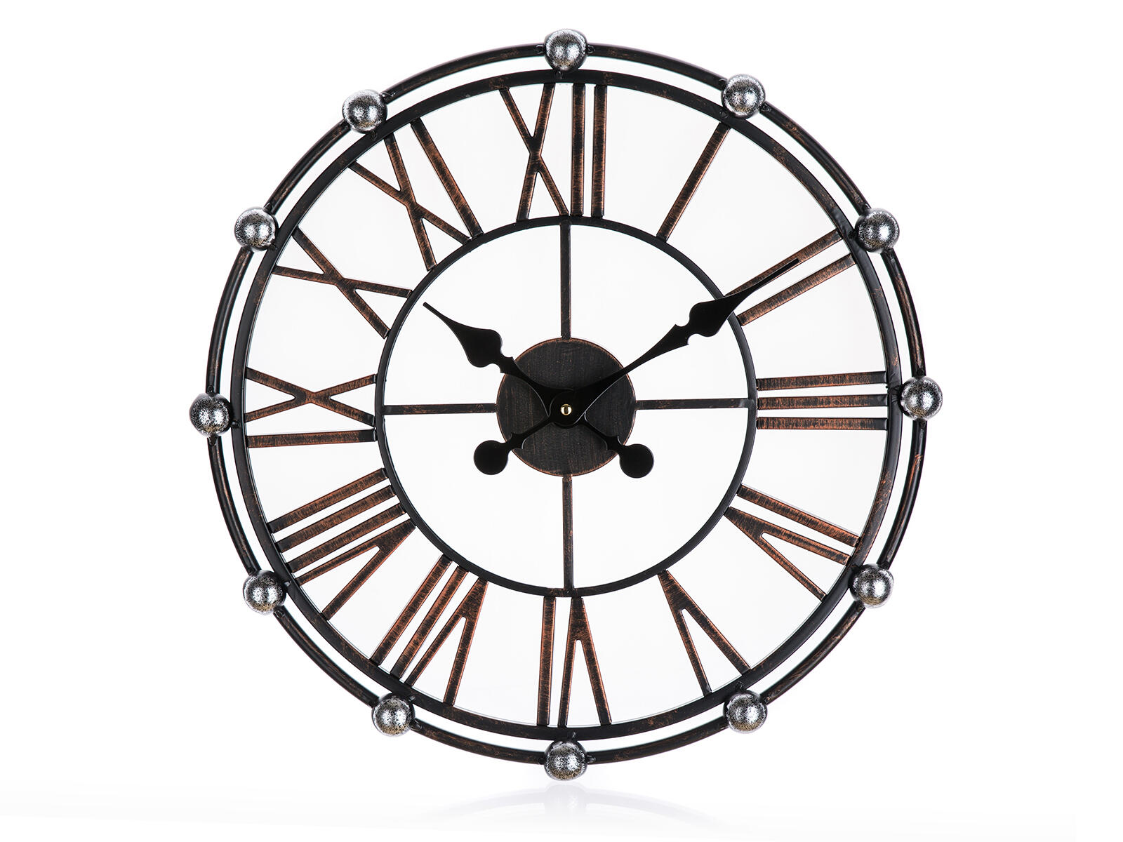 hodiny nástěnné pr.50cm BRONZ 1.4 Kg MTA MAXMIX Sklad14 287310