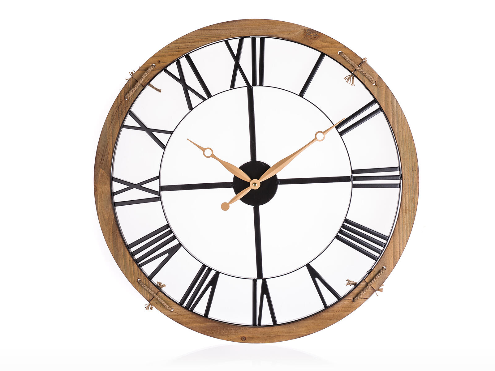 hodiny nástěnné pr.60cm GOLD RIM 1.7 Kg MTA MAXMIX Sklad14 287316