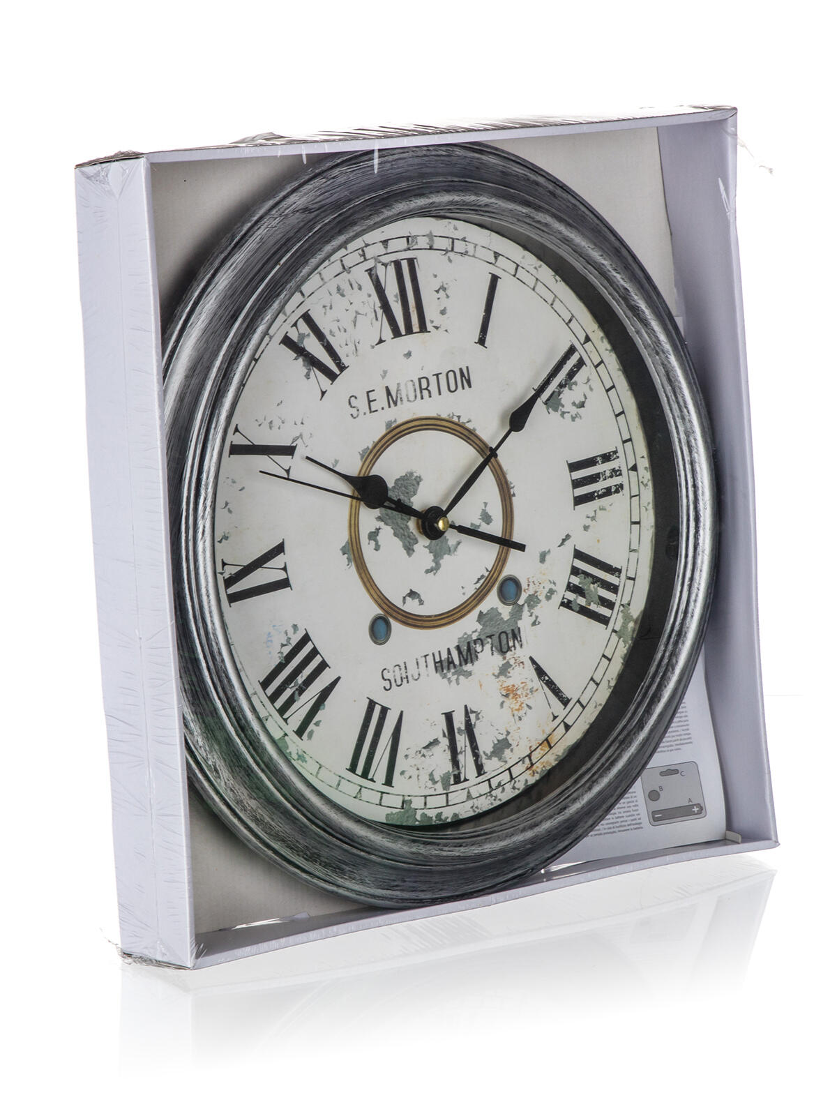 hodiny nástěnné pr.35cm VINTAGE 0.78 Kg MTA MAXMIX Sklad14 287320