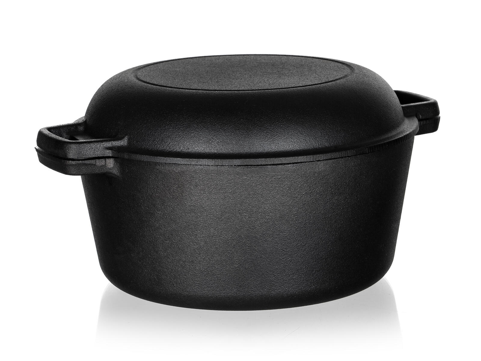 hrnec + poklice EXCELLENT 4,8+1,8l litina ČER 5.5 Kg MTA MAXMIX Sklad14 287322