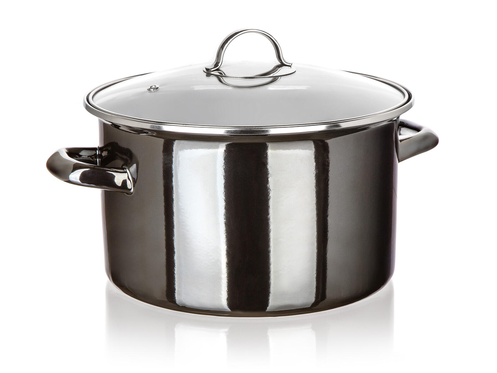 hrnec + skl.poklice pr.26cm 6l METALLIC Black 1.9 Kg MTA MAXMIX Sklad14 287328