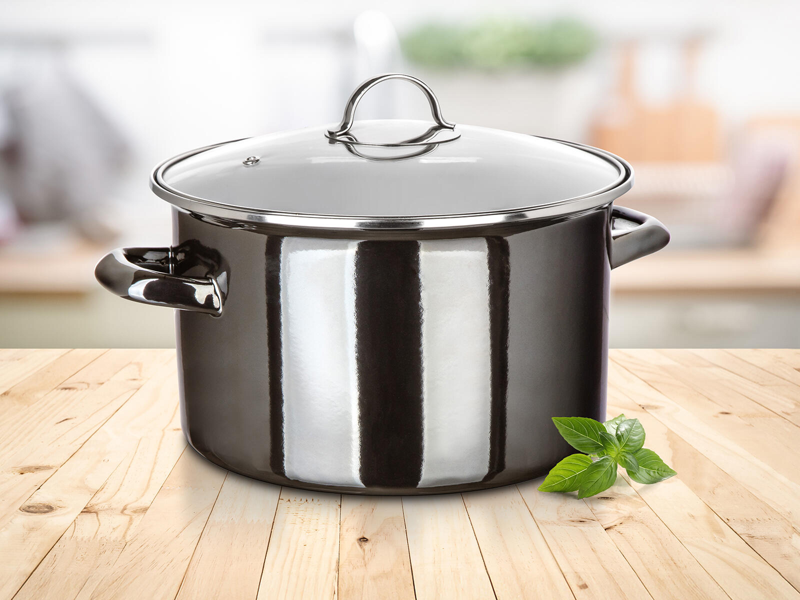 hrnec + skl.poklice pr.26cm 6l METALLIC Black 1.9 Kg MTA MAXMIX Sklad14 287328