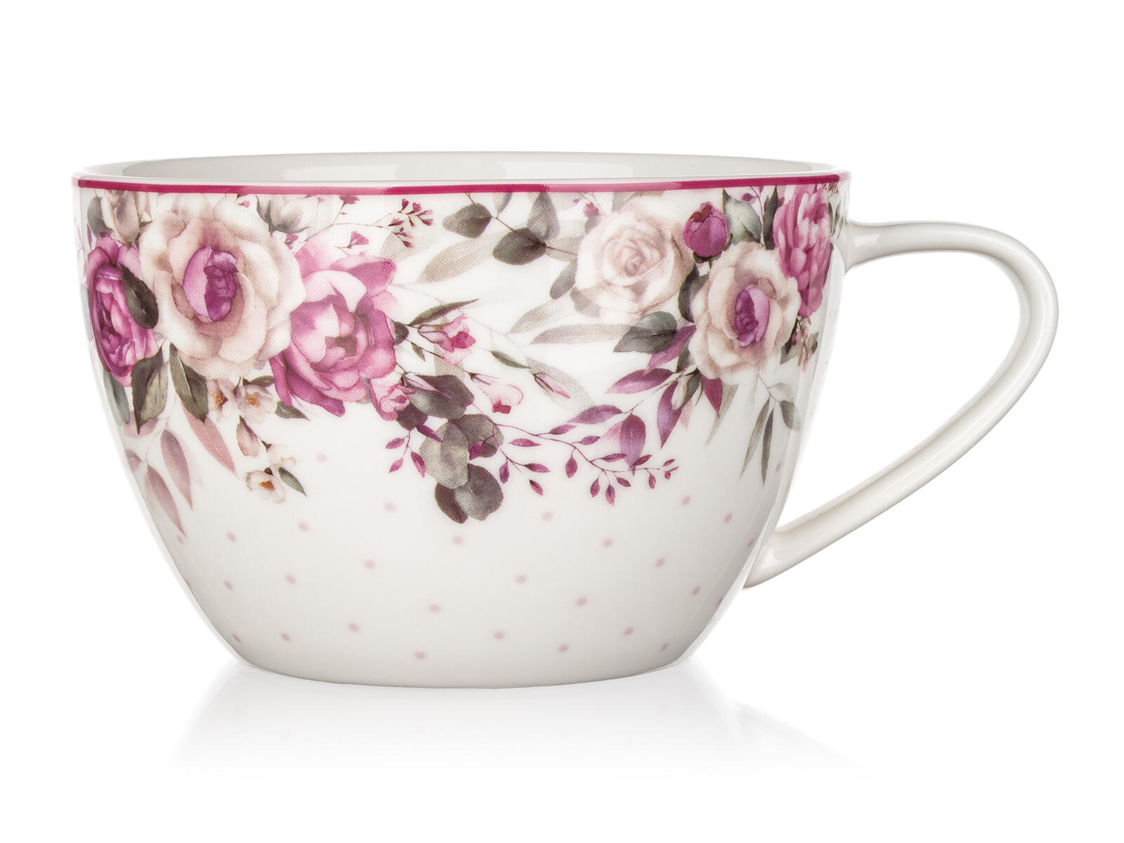 hrnek JUMBO 550ml ROSE keramický 0.42 Kg MTA MAXMIX Sklad14 287348