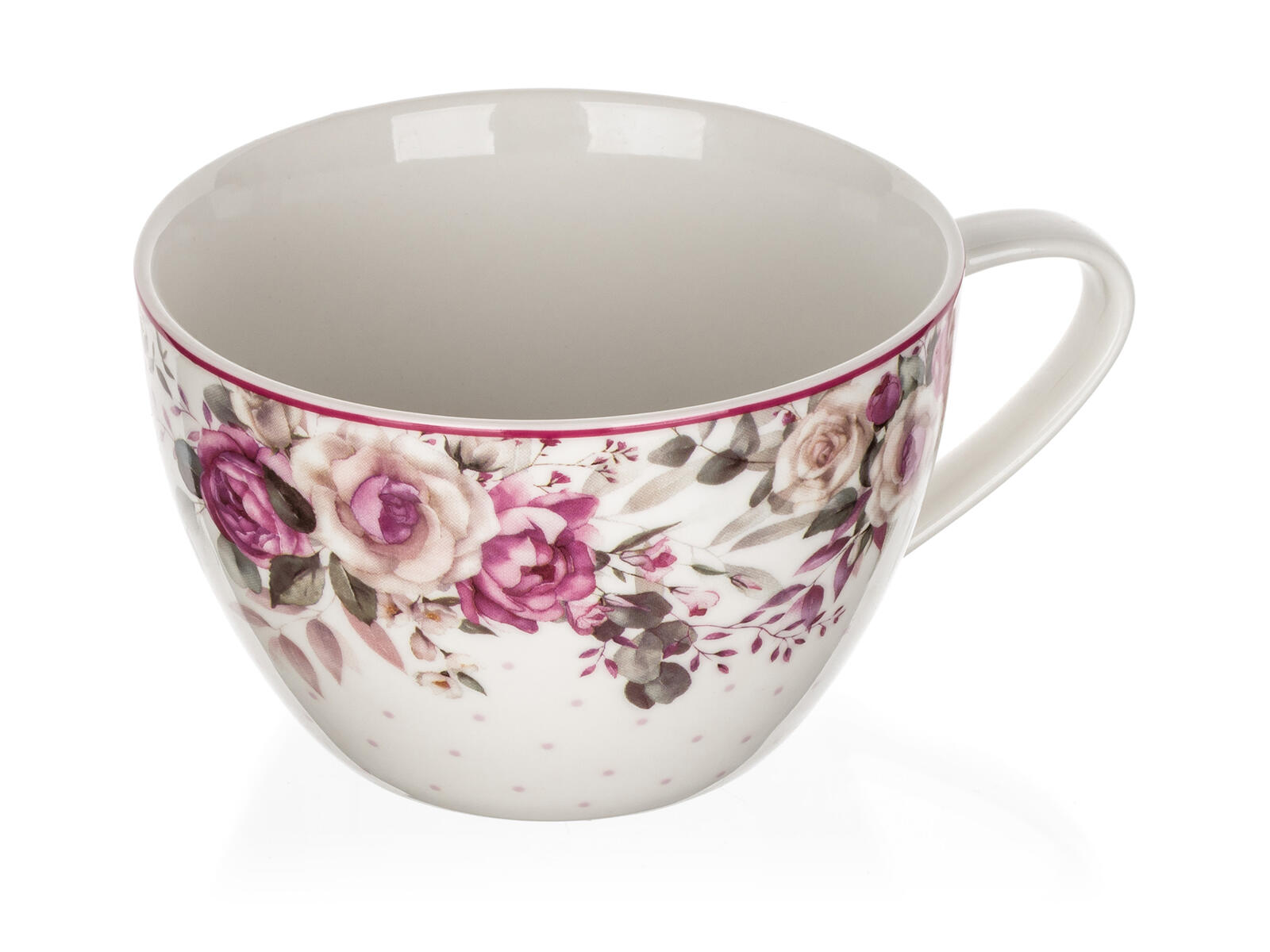 hrnek JUMBO 550ml ROSE keramický 0.42 Kg MTA MAXMIX Sklad14 287348