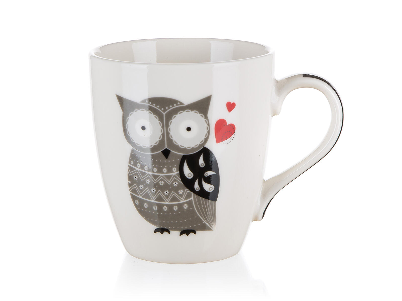 hrnek 240ml SOVA keramický mix