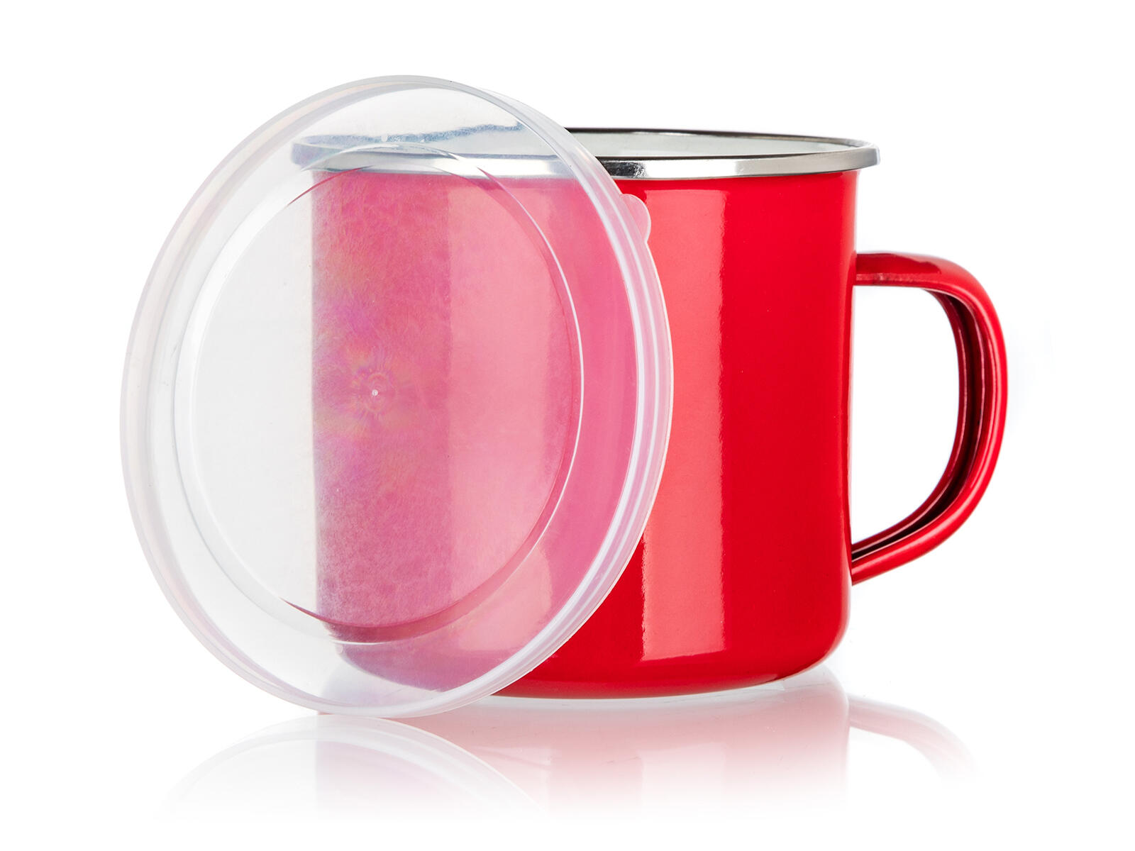 hrnek smalt. pr. 9,5cm 0,5l MILTON ČRV + PH víko 0.11 Kg MTA MAXMIX Sklad14 287377