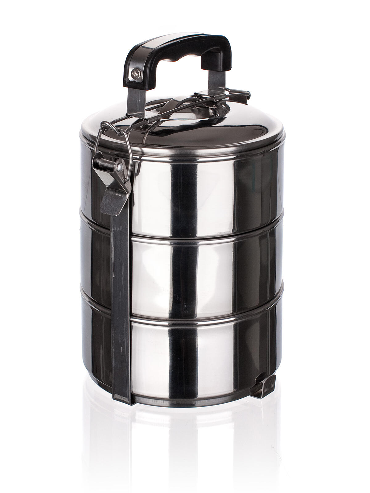 jídlonosič 13cm 3díl.nerez, uzávěr spona 0.49 Kg MTA MAXMIX Sklad14 287385