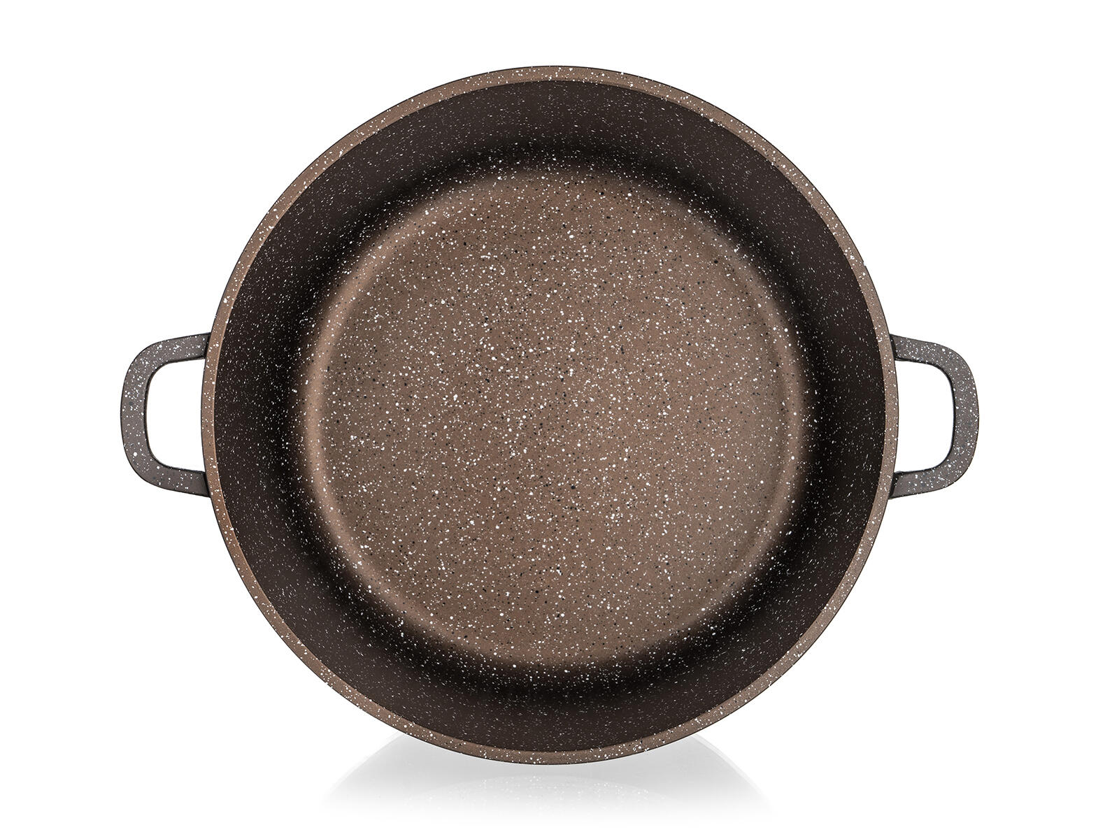 hrnec 28x12,5cm nepřiln.povrch PREMIUM Dark Brown se skl.poklicí,aroma knob