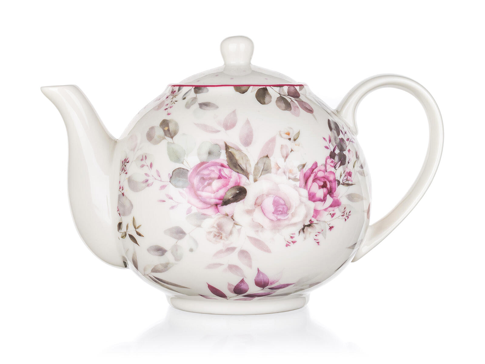 konvice na čaj 1l ROSE keramická