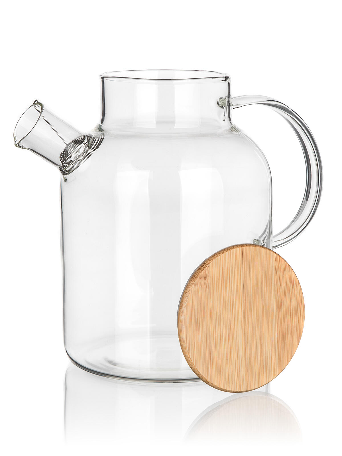 konvice RINO 1,5l skl., bambus.víčko 0.54 Kg MTA MAXMIX Sklad14 287407