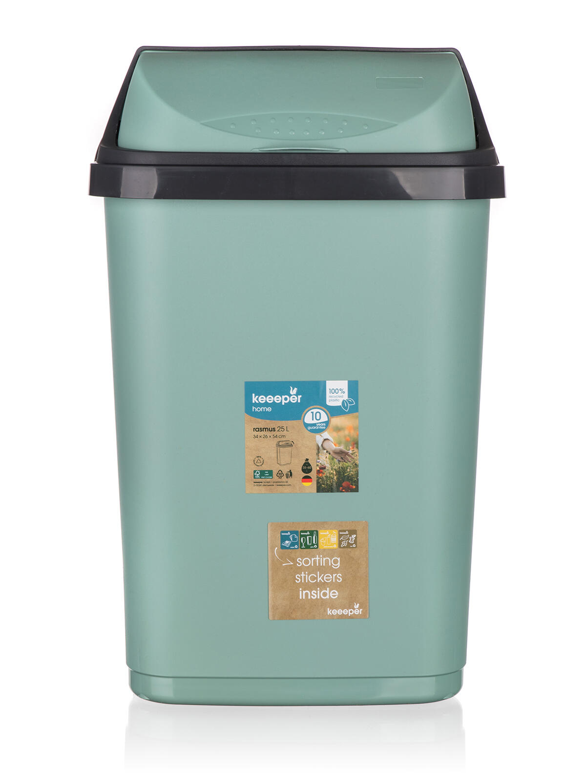 koš odp.výsuvný 25l obdél.PH ZE