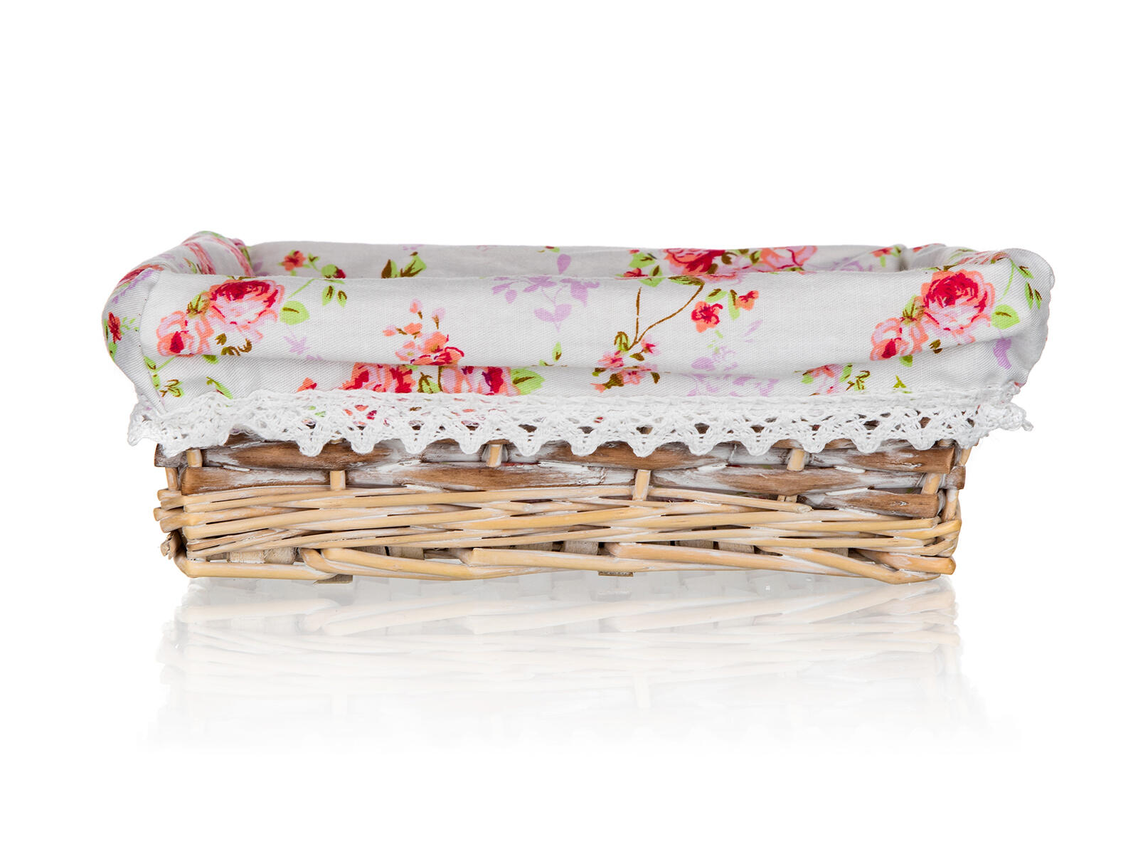 košík ROSES obdélník. 21x16x6,5cm proutěný 0.08 Kg MTA MAXMIX Sklad14 287427