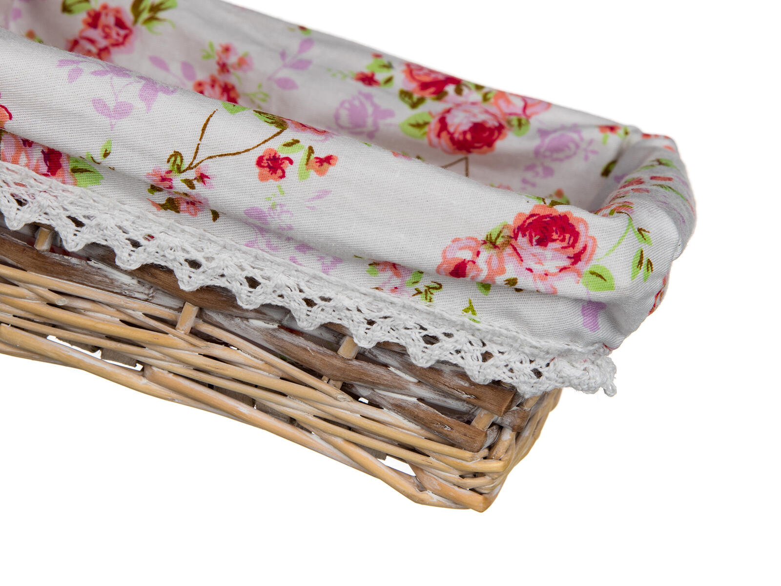 košík ROSES obdélník. 21x16x6,5cm proutěný 0.08 Kg MTA MAXMIX Sklad14 287427