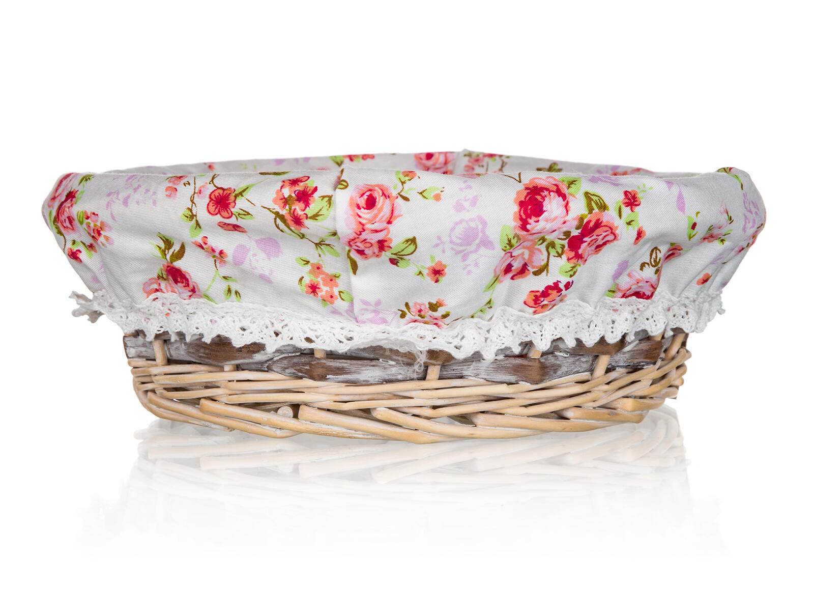 košík ROSES kulatý 25x9cm proutěný 0 Kg MTA MAXMIX Sklad14 287428