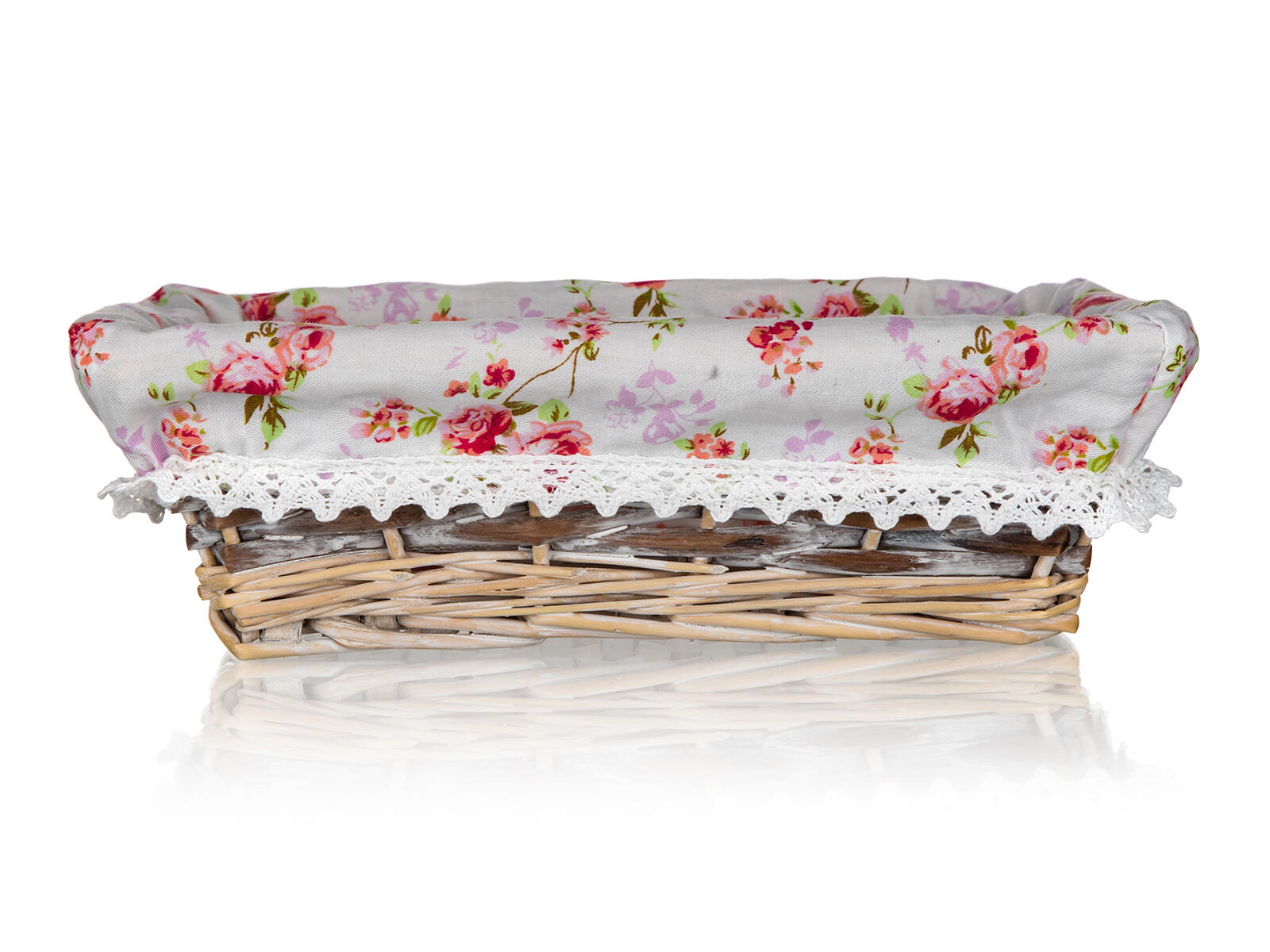 košík ROSES obdélník. 26x18x8cm proutěný 0 Kg MTA MAXMIX Sklad14 287429