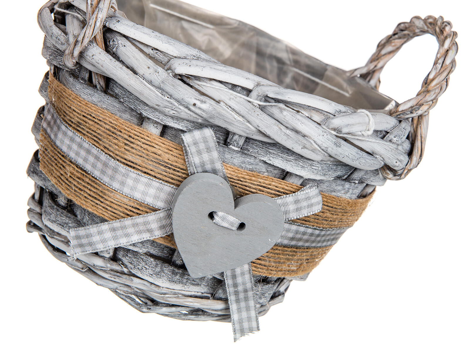 košík GRIS kulatý 14x10cm s uchy proutěný 0 Kg MTA MAXMIX Sklad14 287430