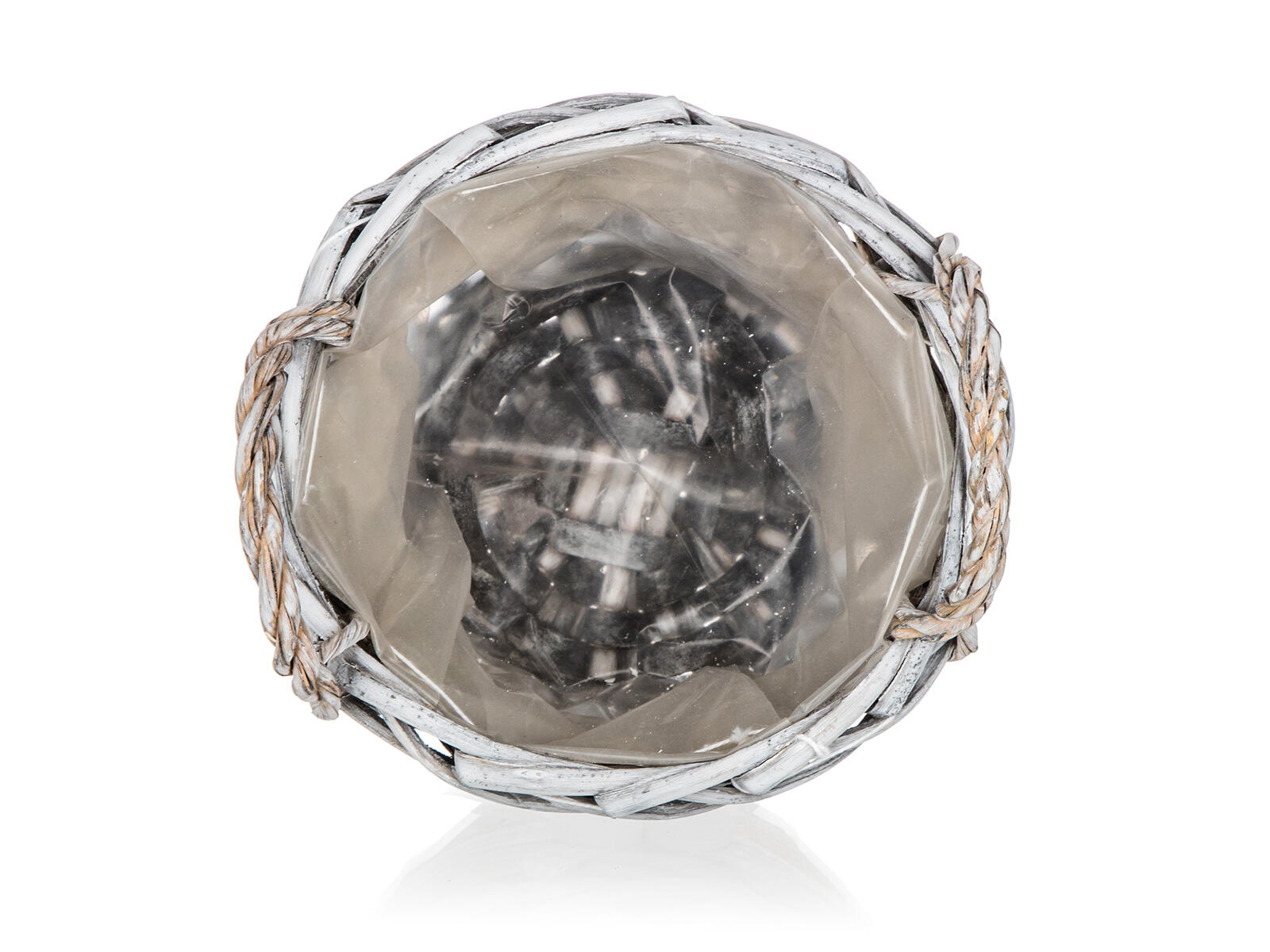 košík GRIS kulatý 14x10cm s uchy proutěný 0 Kg MTA MAXMIX Sklad14 287430