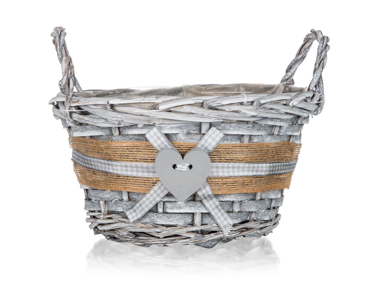 košík GRIS kulatý 19x11cm s uchy proutěný 0 Kg MTA MAXMIX Sklad14 287431