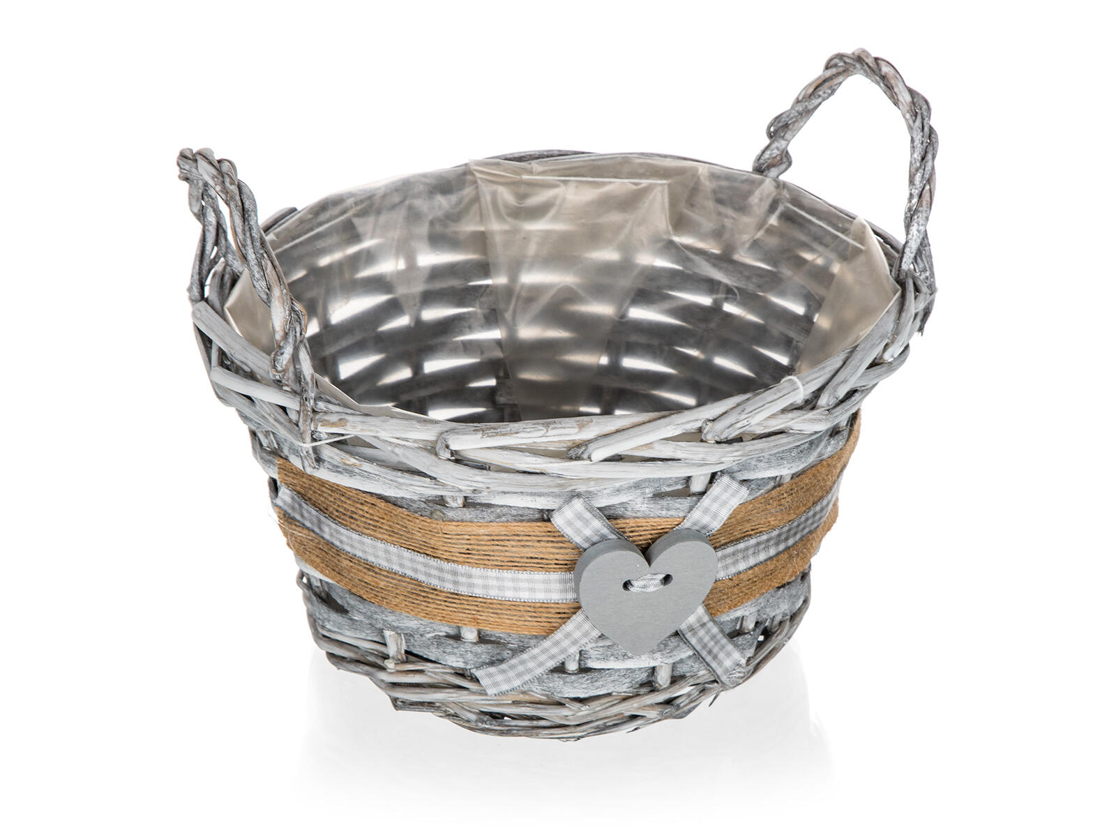 košík GRIS kulatý 19x11cm s uchy proutěný 0 Kg MTA MAXMIX Sklad14 287431