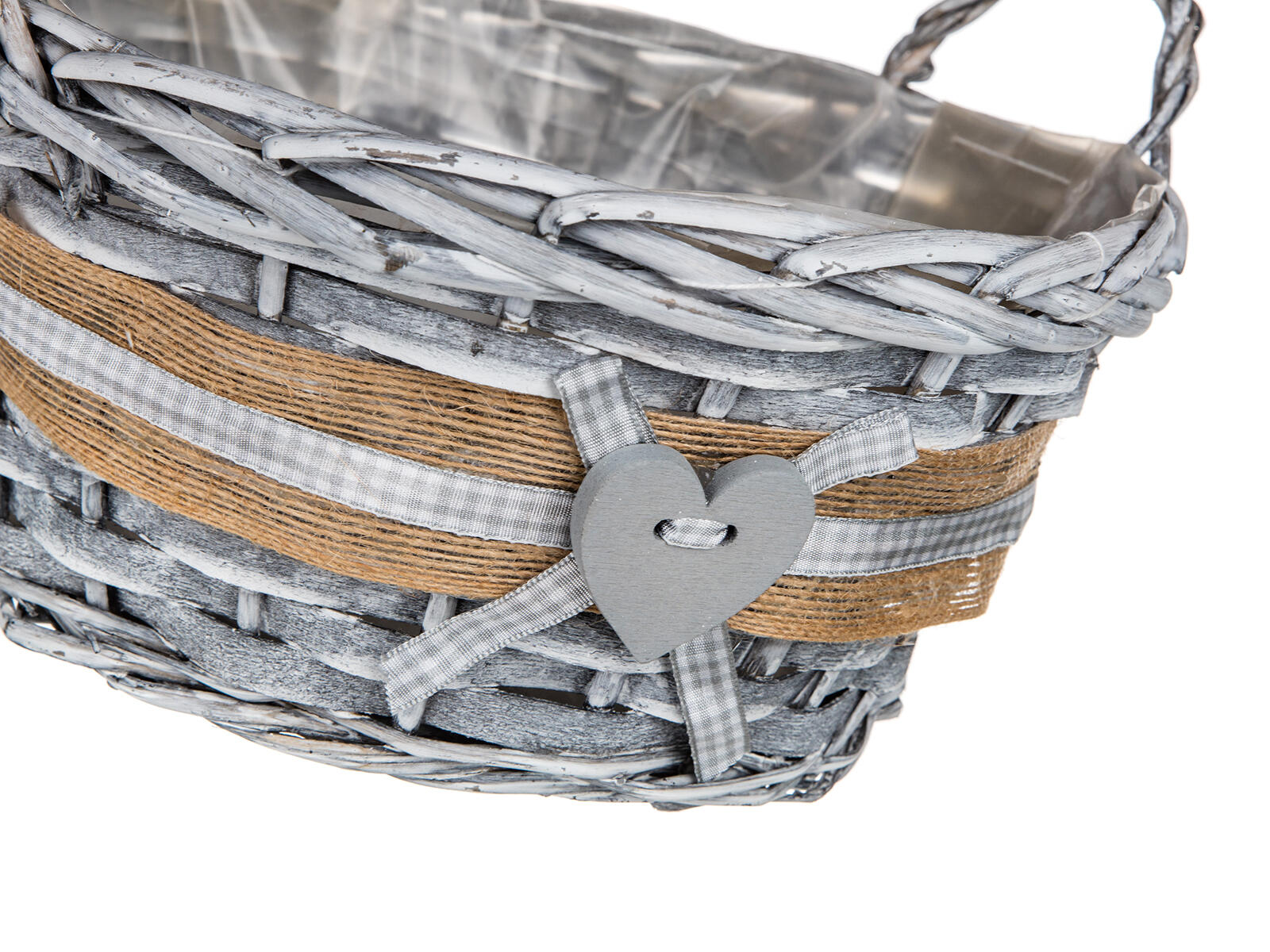 košík GRIS kulatý 25x12cm s uchy proutěný 0 Kg MTA MAXMIX Sklad14 287432