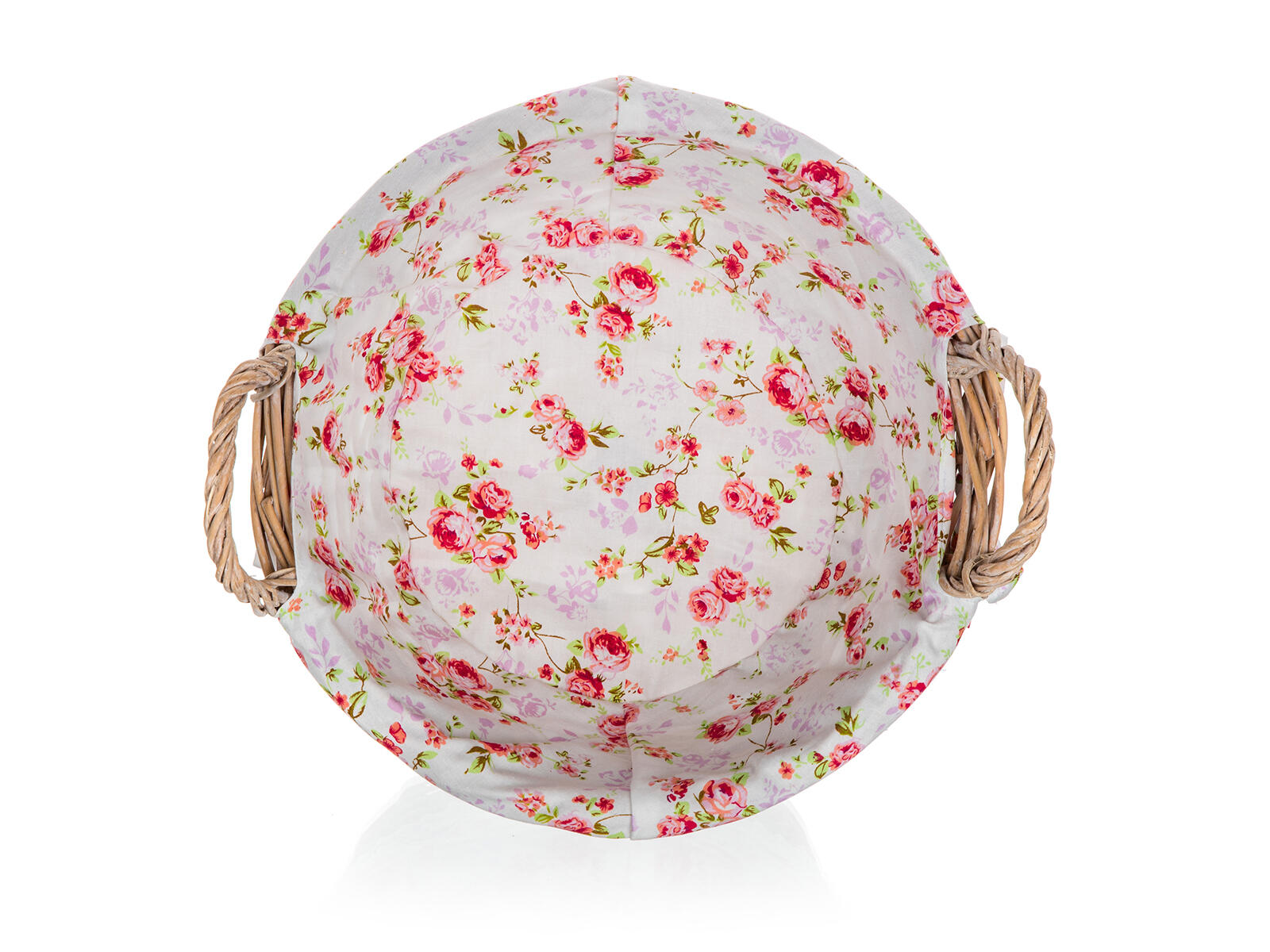 košík ROSES kulatý 30x12cm s uchy proutěný 0 Kg MTA MAXMIX Sklad14 287433