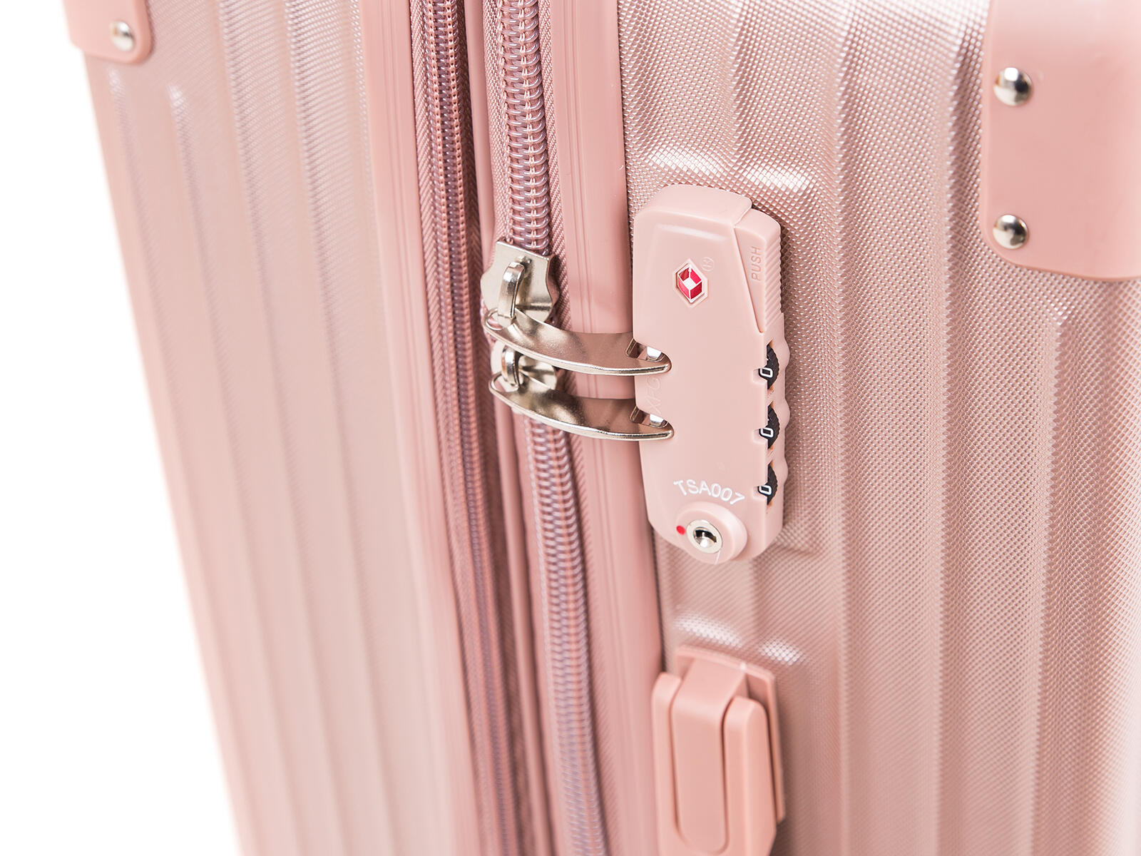 kufr cestovní ABS25 50x35x23cm, 37l, kolečka, PH RŮŽ 2.9 Kg MTA MAXMIX Sklad14 287450