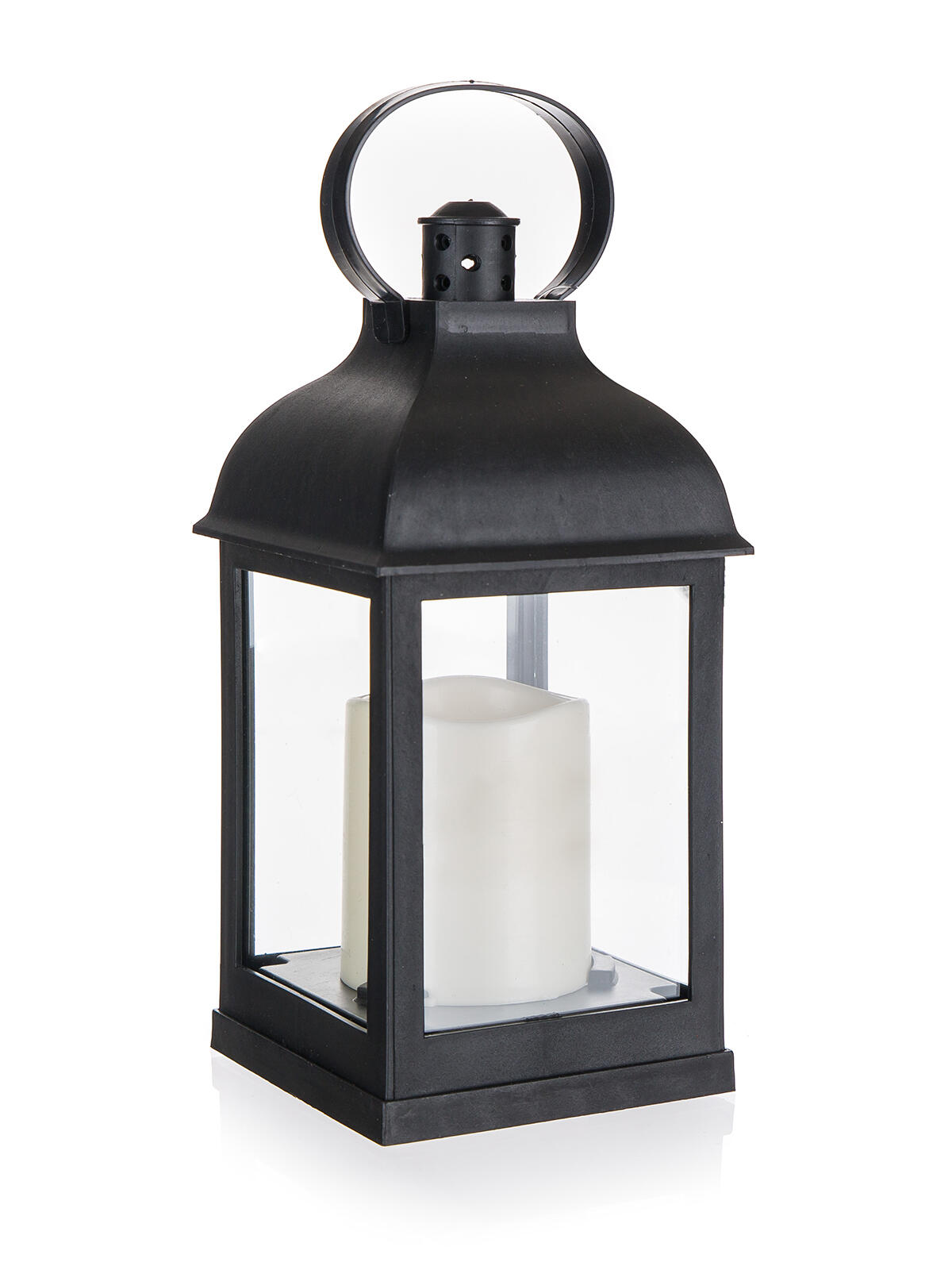 lucerna solární LED 10x10x22cm PH ČER 0 Kg MTA MAXMIX Sklad14 287482