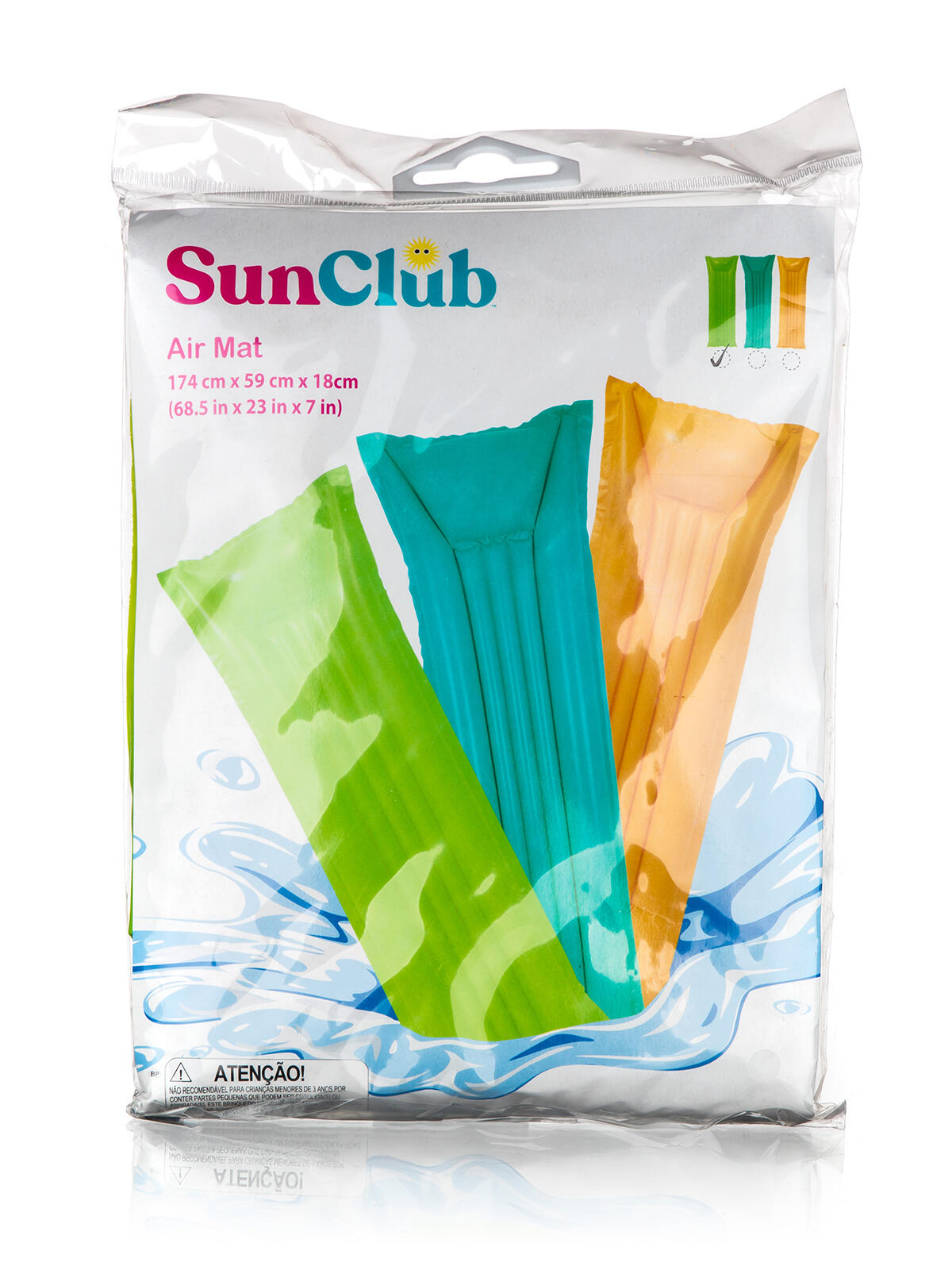 lehátko nafukovací 174x59cm mix barev