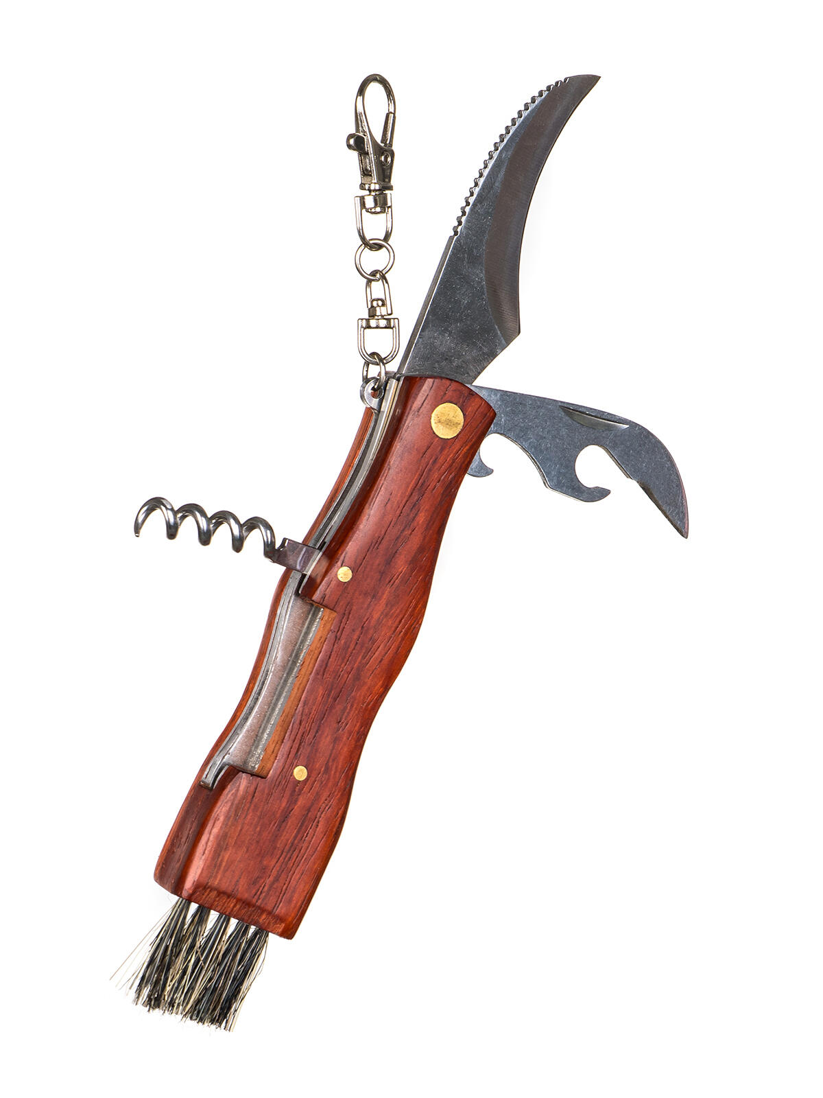 nůž na houby AKCENT 7cm, se štětečkem, dřev.rukojeť 0.1 Kg MTA MAXMIX Sklad14 287567