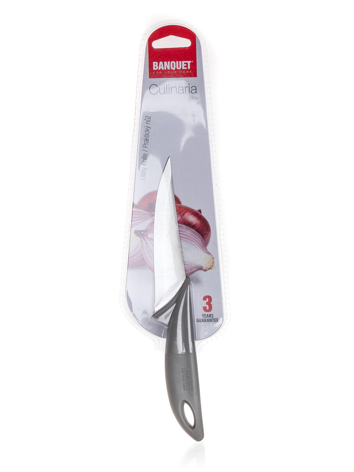 nůž praktický 12cm CULINARIA GREY
