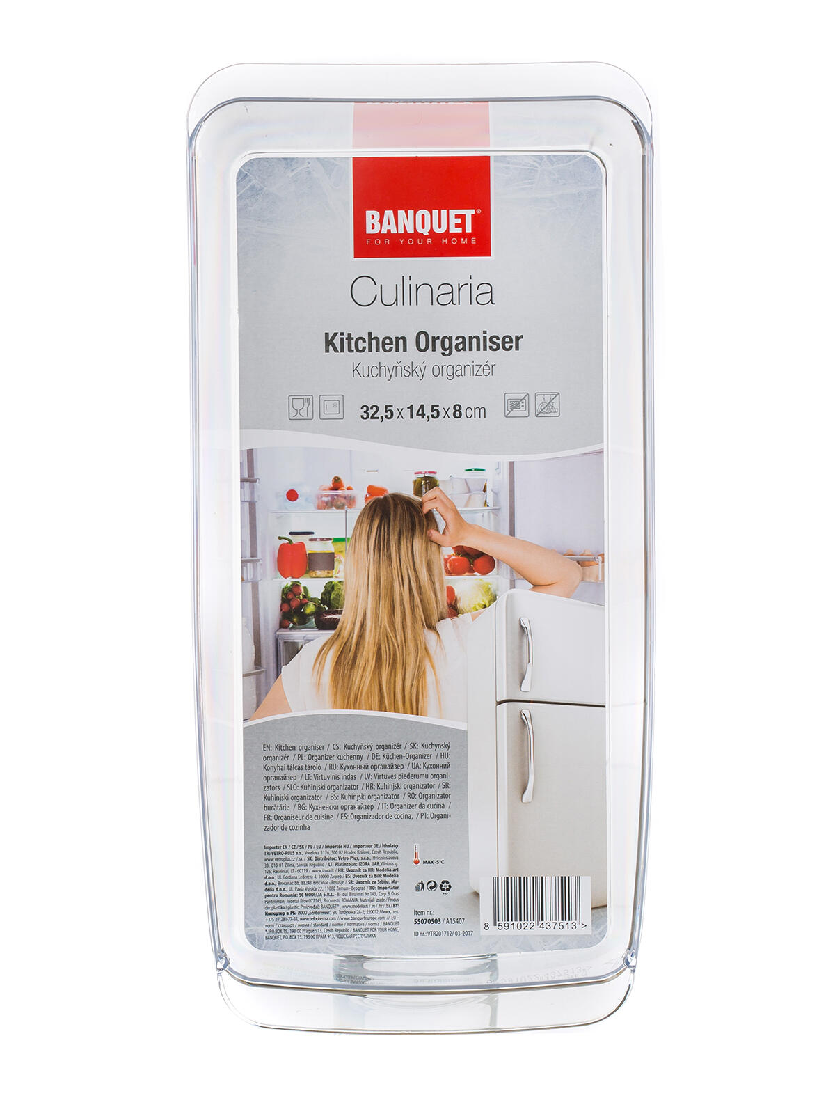 organizér do chladničky 32,5x14,5x8cm PH TRA CULINARIA 0.18 Kg MTA MAXMIX Sklad14 287598