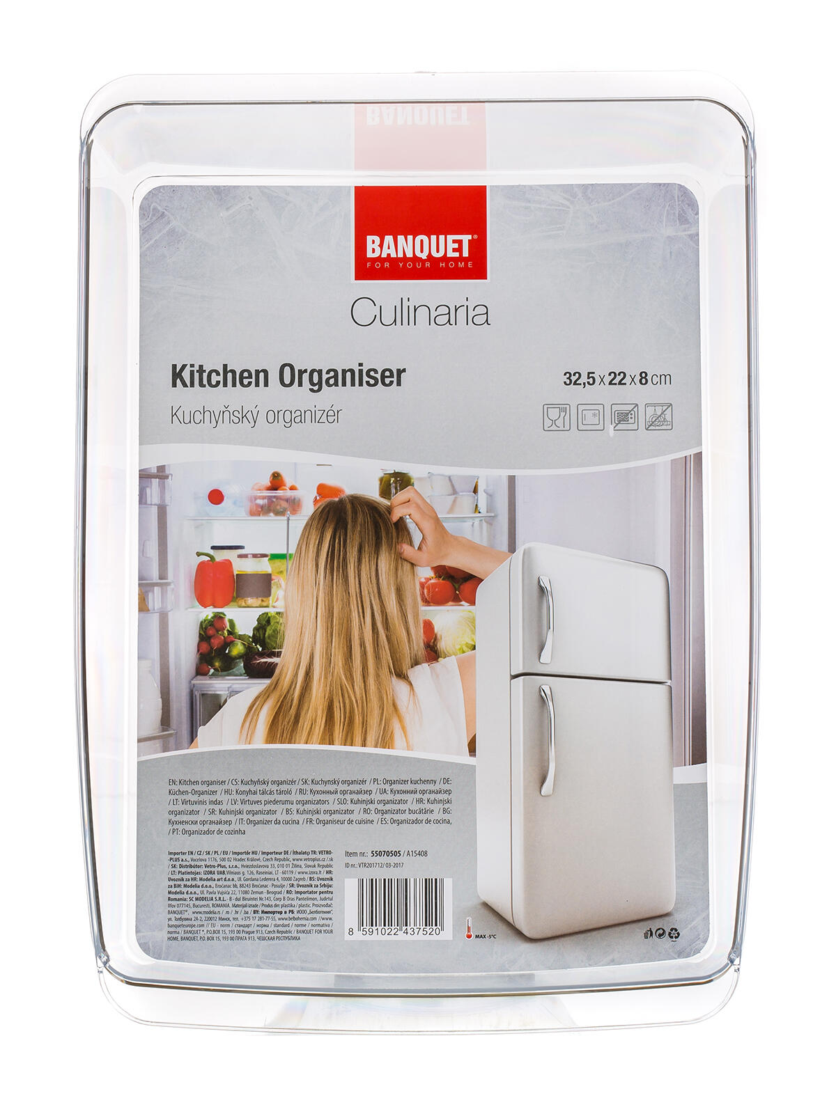 organizér do chladničky 32,5x22x8cm PH TRA CULINARIA 0.24 Kg MTA MAXMIX Sklad14 287599