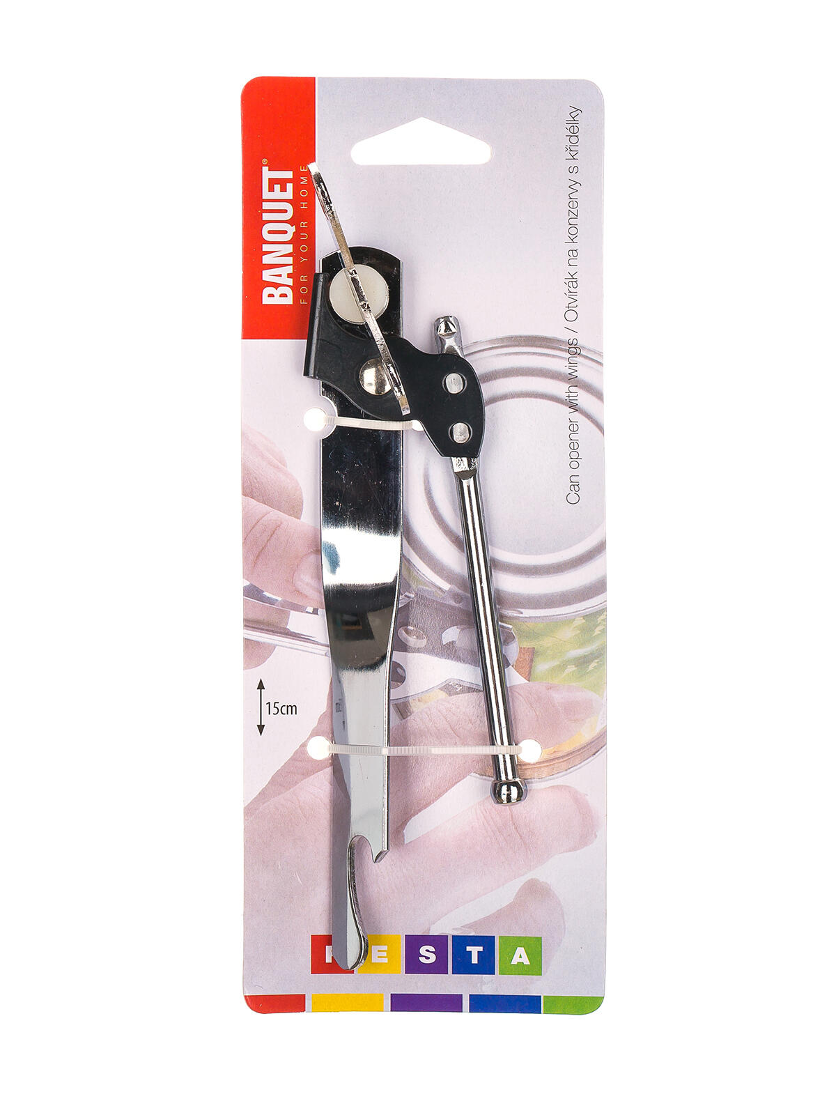 otvírák konzerv s křidélky FESTA nerez 0.07 Kg MTA MAXMIX Sklad14 287604