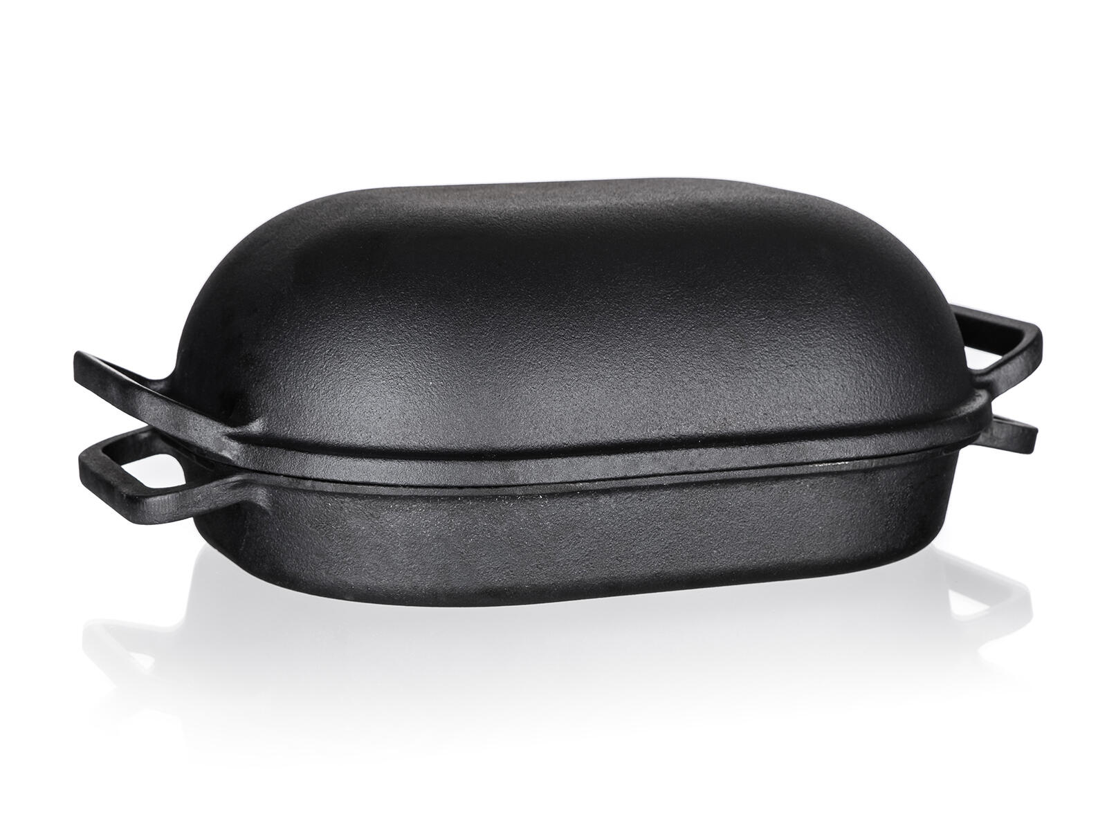 pekáč + poklice EXCELLENT 39x26x14cm 3+4l litina ČER