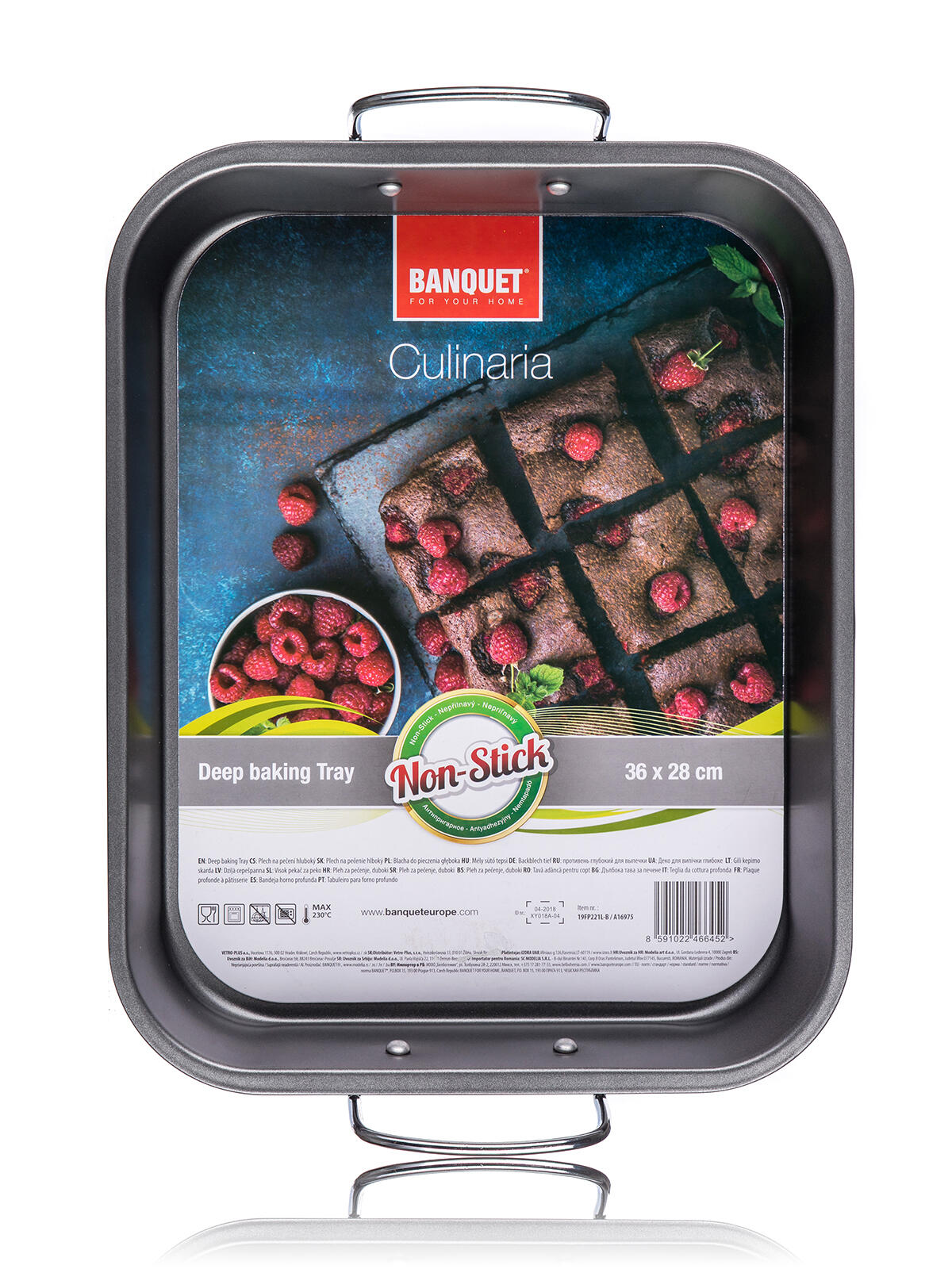 pekáč 36x28x5,5cm nepřiln.povrch CULINARIA 0.7 Kg MTA MAXMIX Sklad14 287613