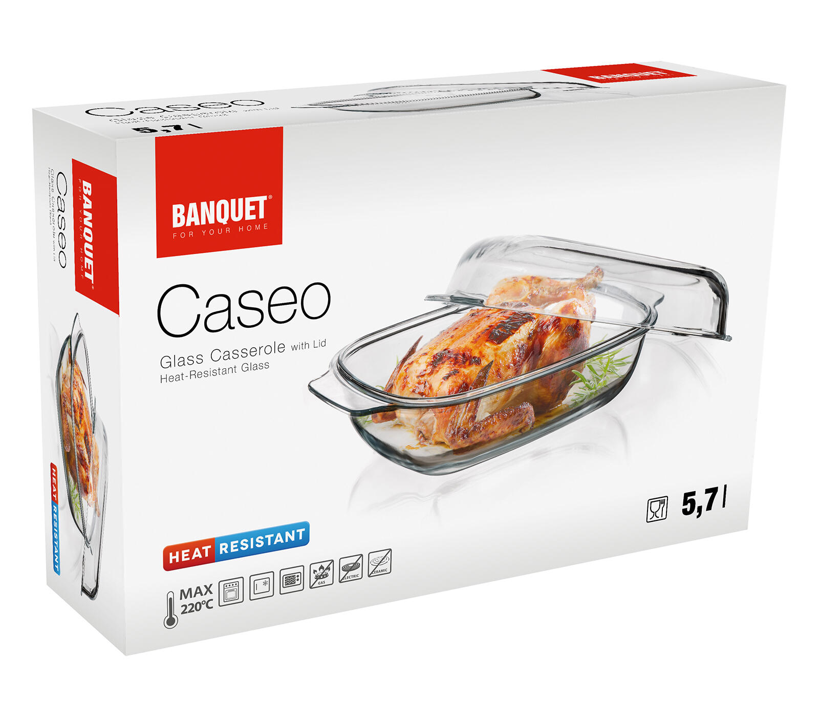 pekáč hran.3,7+2l 34,5x22,5x14,5cm skl.s poklicí OK 2.77 Kg MTA MAXMIX Sklad14 287615