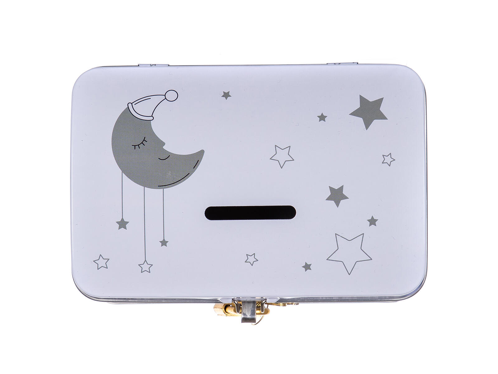 kasička TRUHLA 12,8x8,4x8,4cm plech.BÍ 0.12 Kg MTA MAXMIX Sklad14 287630