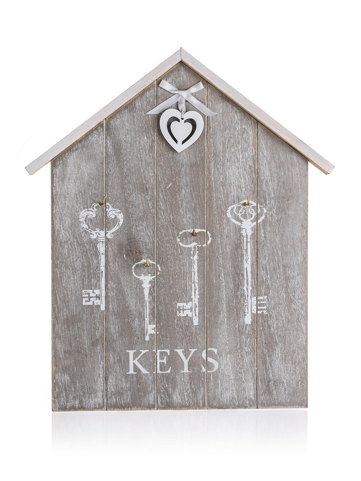 polička na klíče HEART 34x29,5x2cm MDF 0.42 Kg MTA MAXMIX Sklad14 287651