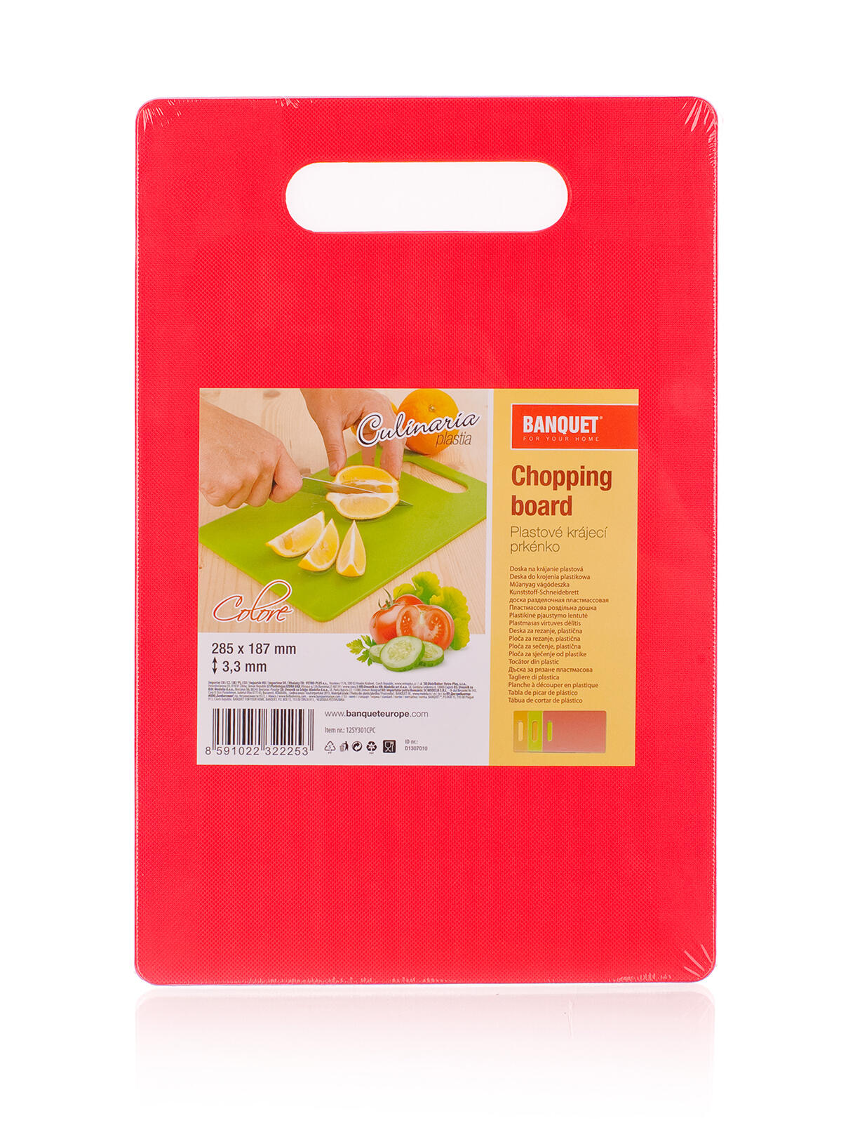 prkénko 28,5x18,7cm PH CULINARIA PLASTIA COLORE mix barev 0.14 Kg MTA MAXMIX Sklad14 287662