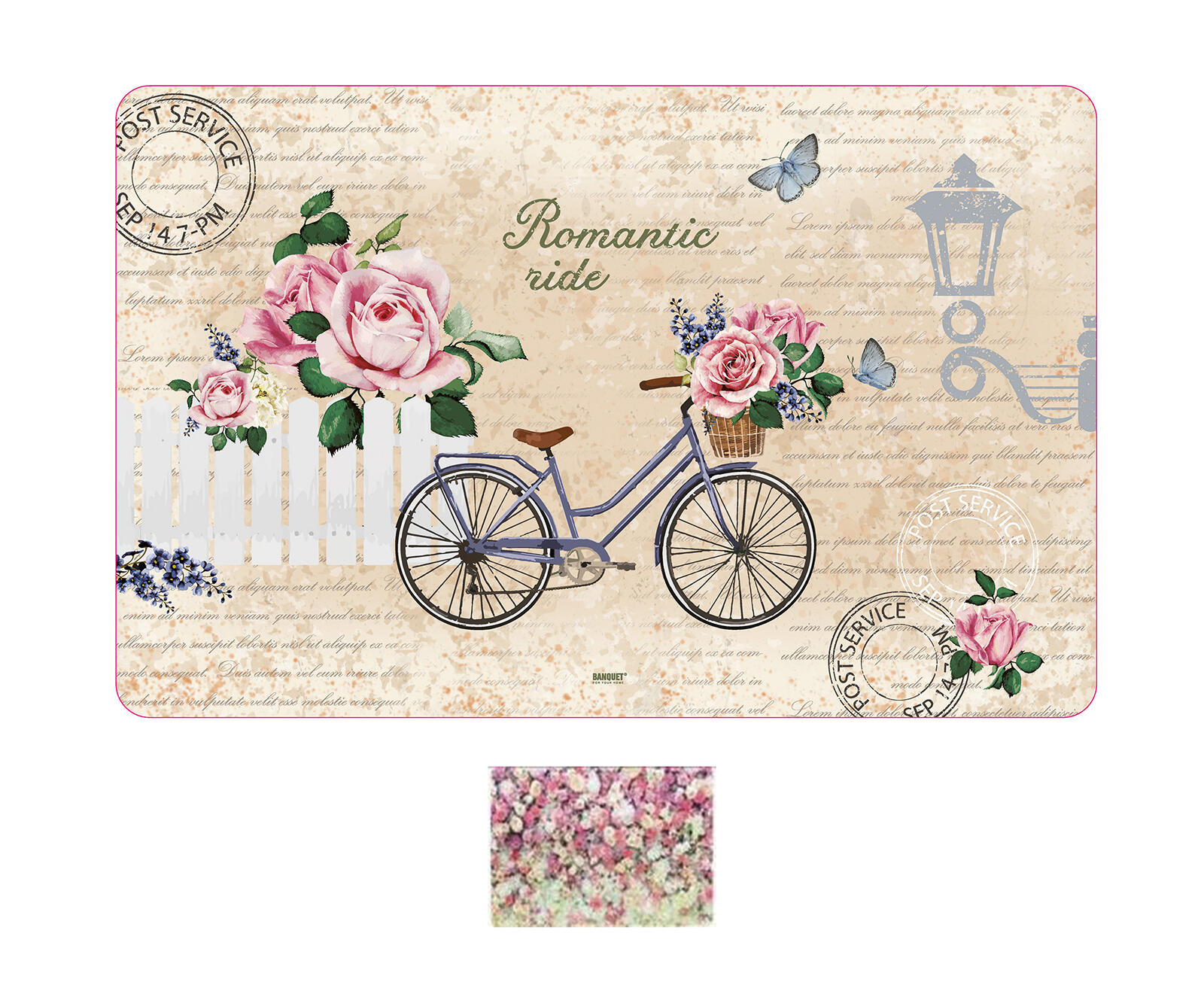 prostírání PH FLOWERS 43x28cm 0.05 Kg MTA MAXMIX Sklad14 287671